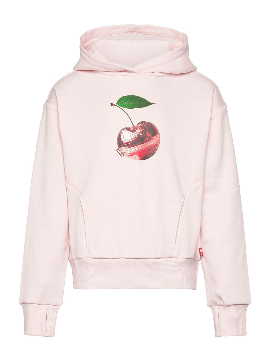 Levi's - Levi's® Disco Cherry Pullover Hoodie - kapuutsiga dressipluusid - crystal pink - 0