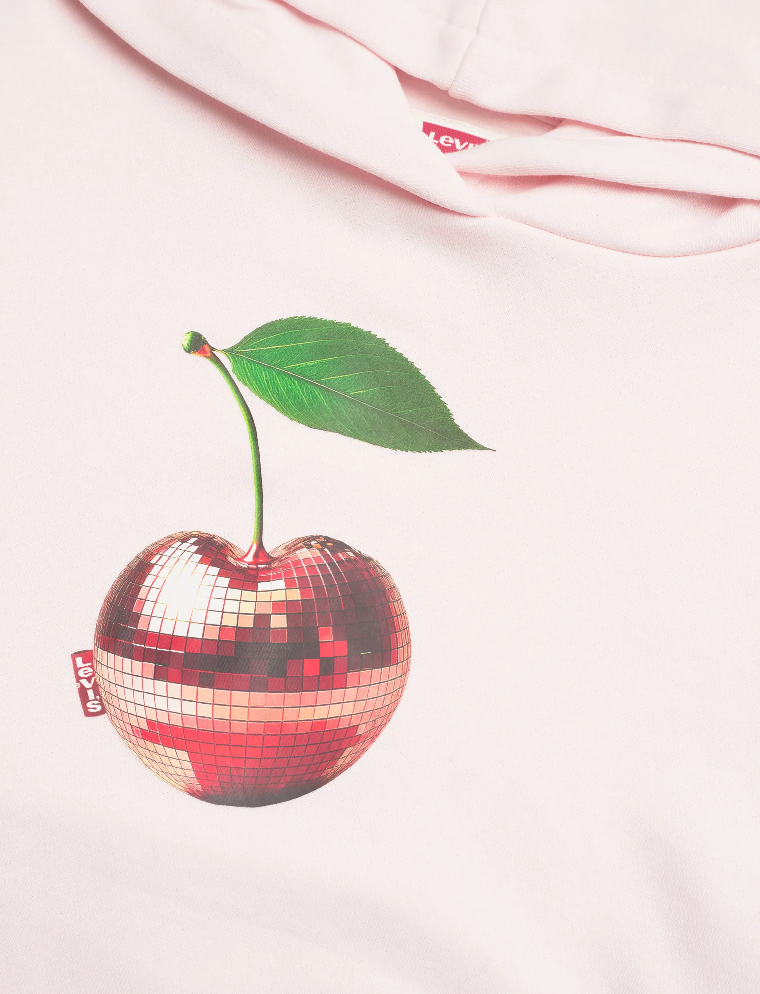 Levi's - Levi's® Disco Cherry Pullover Hoodie - džemperi ar kapuci - crystal pink - 2