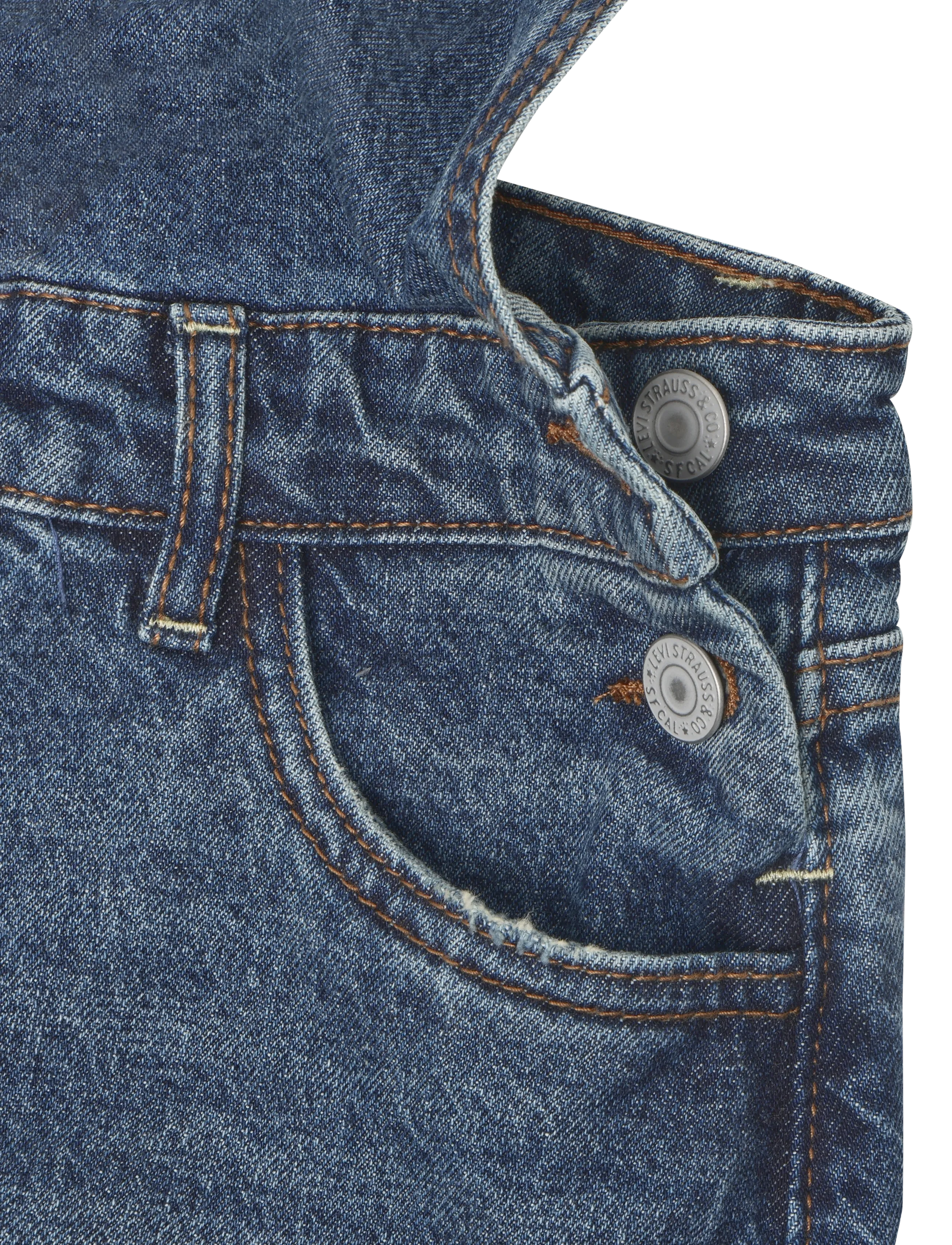 Levi's - OA-OVERALLS - buksedragter - sunday morning sky - 3