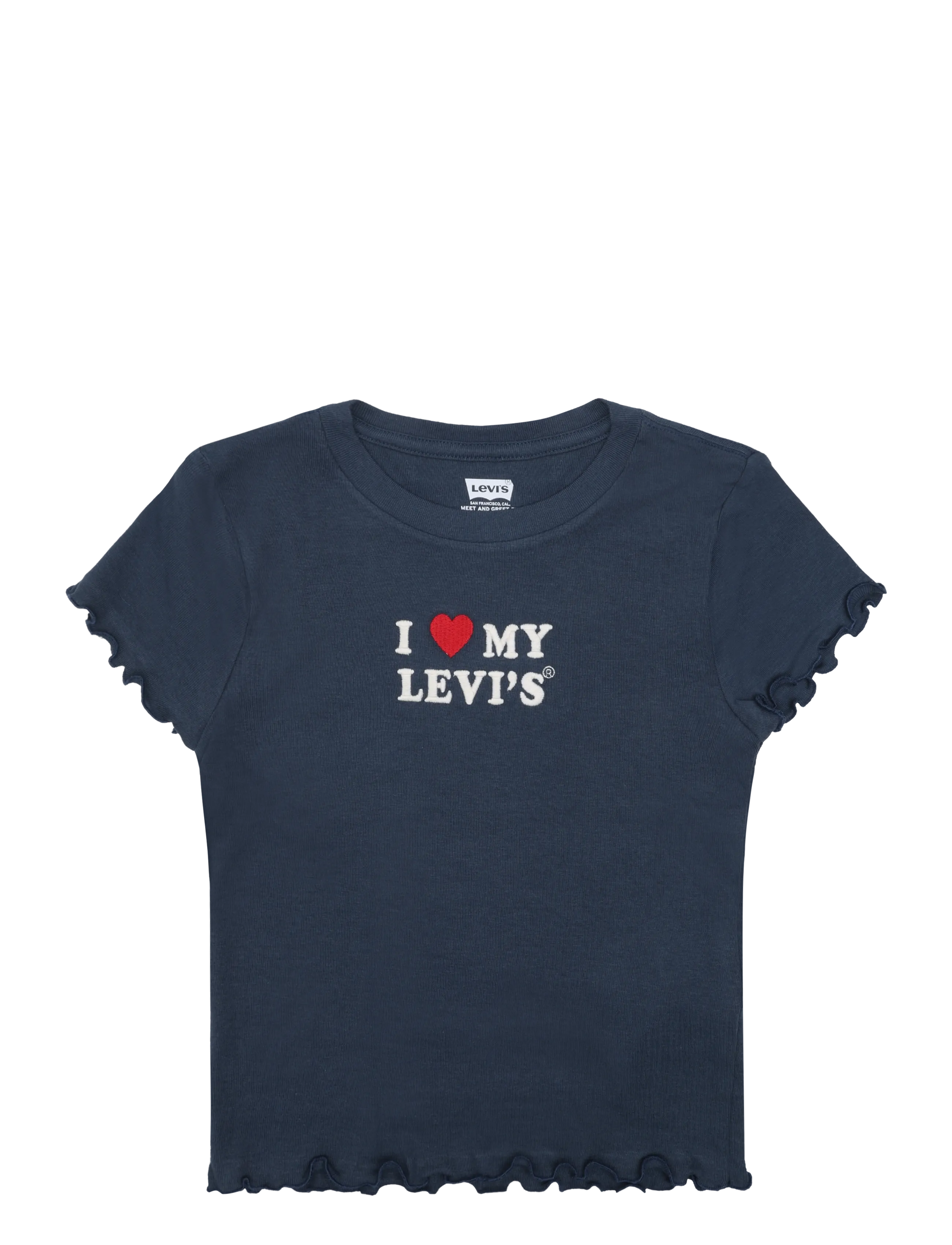 Levi's KT-S/S KNIT TOP - Kurzärmelige - BIG DIPPER / navy