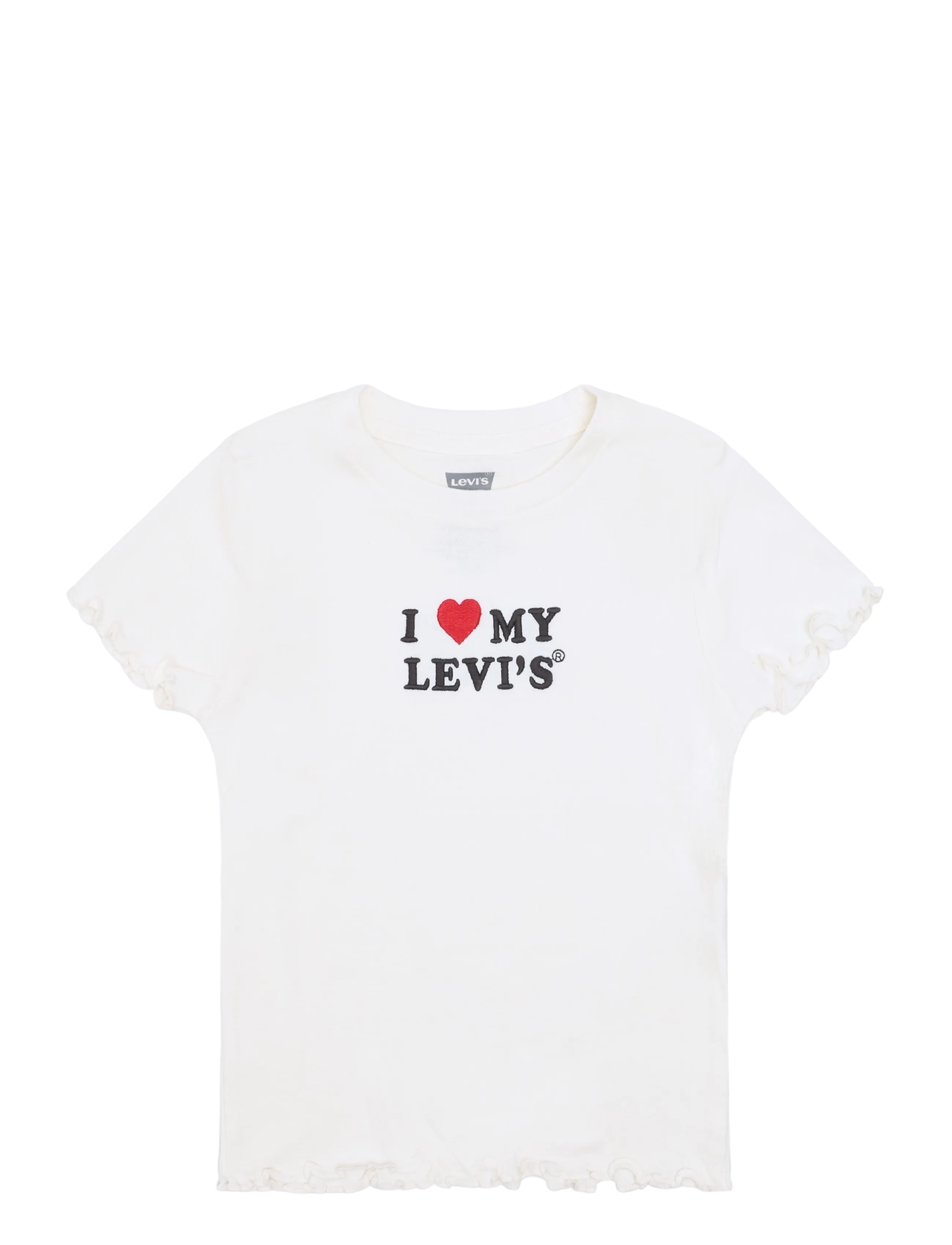 Levi's KT-S/S KNIT TOP - Kurzärmelige - LEVI'S EGRET / cream