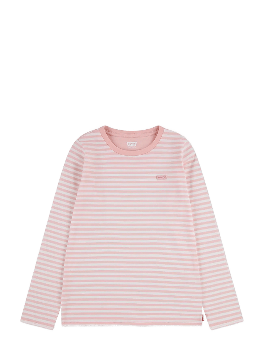 Levi's - LS-L/S TEE - langærmede t-shirts - powder pink - 0