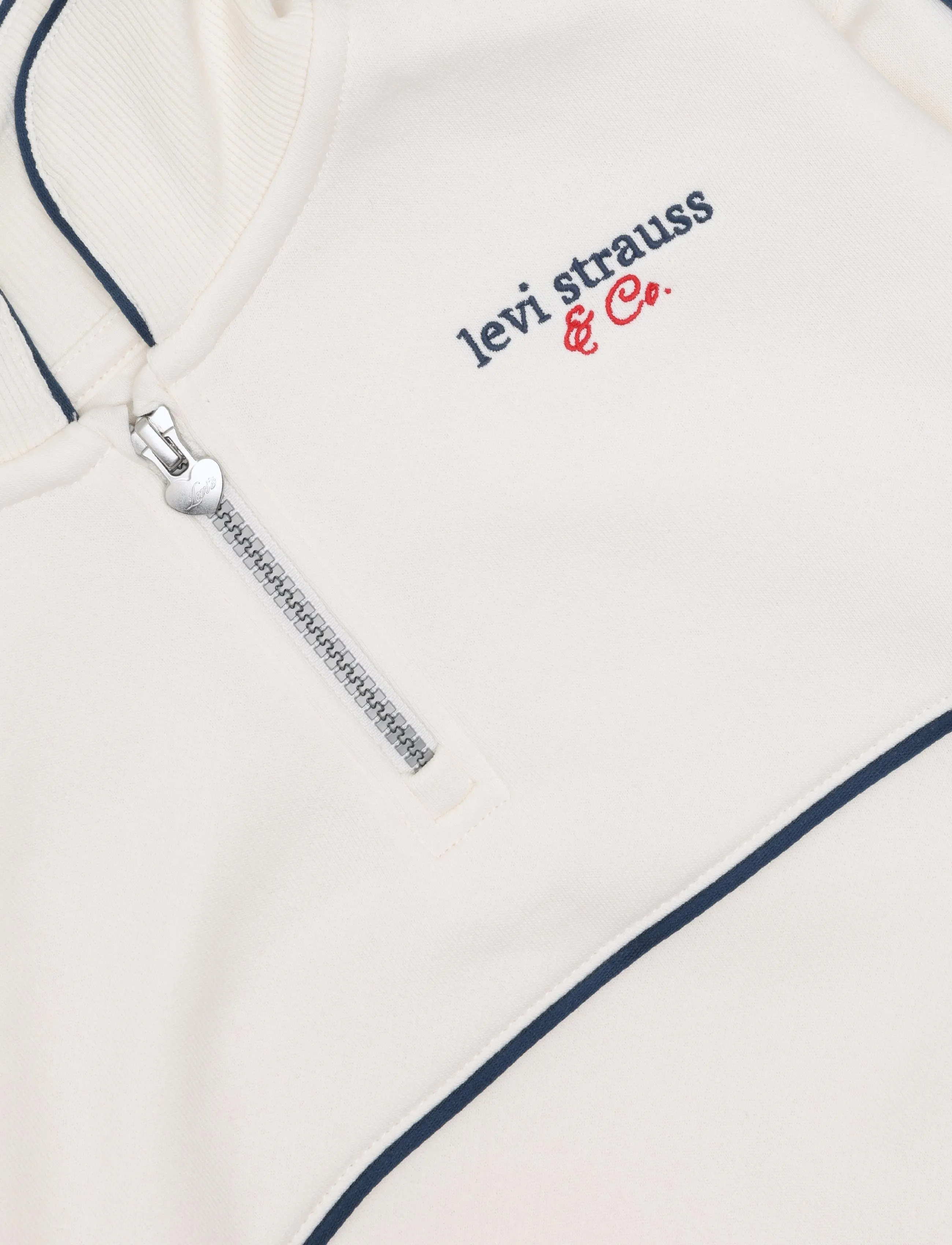 Levi's - HZ-1/2 ZIP TOP - sweatshirts - levi's egret - 2