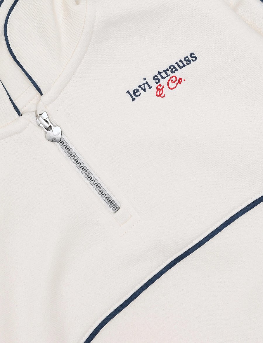 Levi's - HZ-1/2 ZIP TOP - sweatshirts - levi's egret - 2