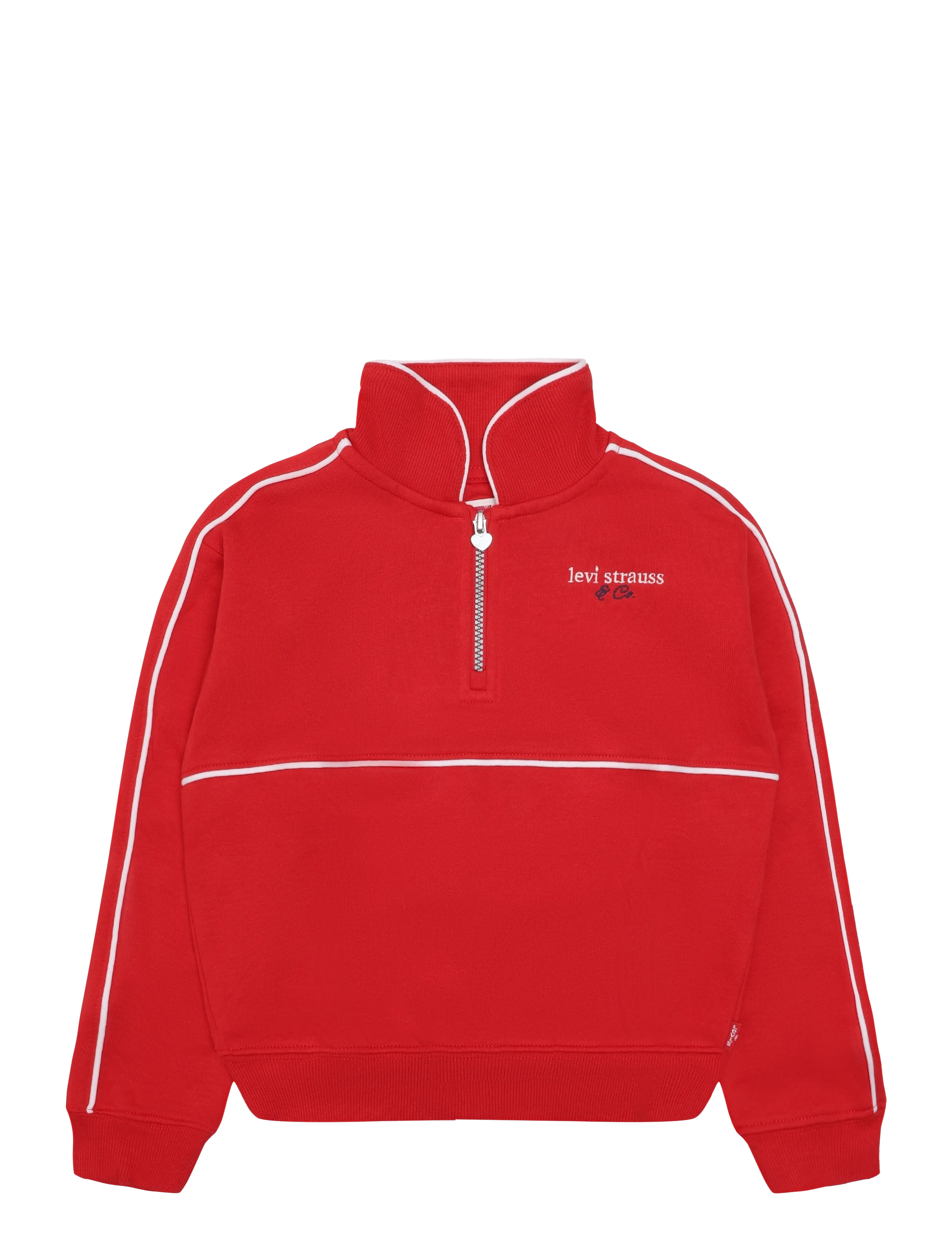 Levi's HZ-1/2 ZIP TOP - Levi's® - MARS RED / red