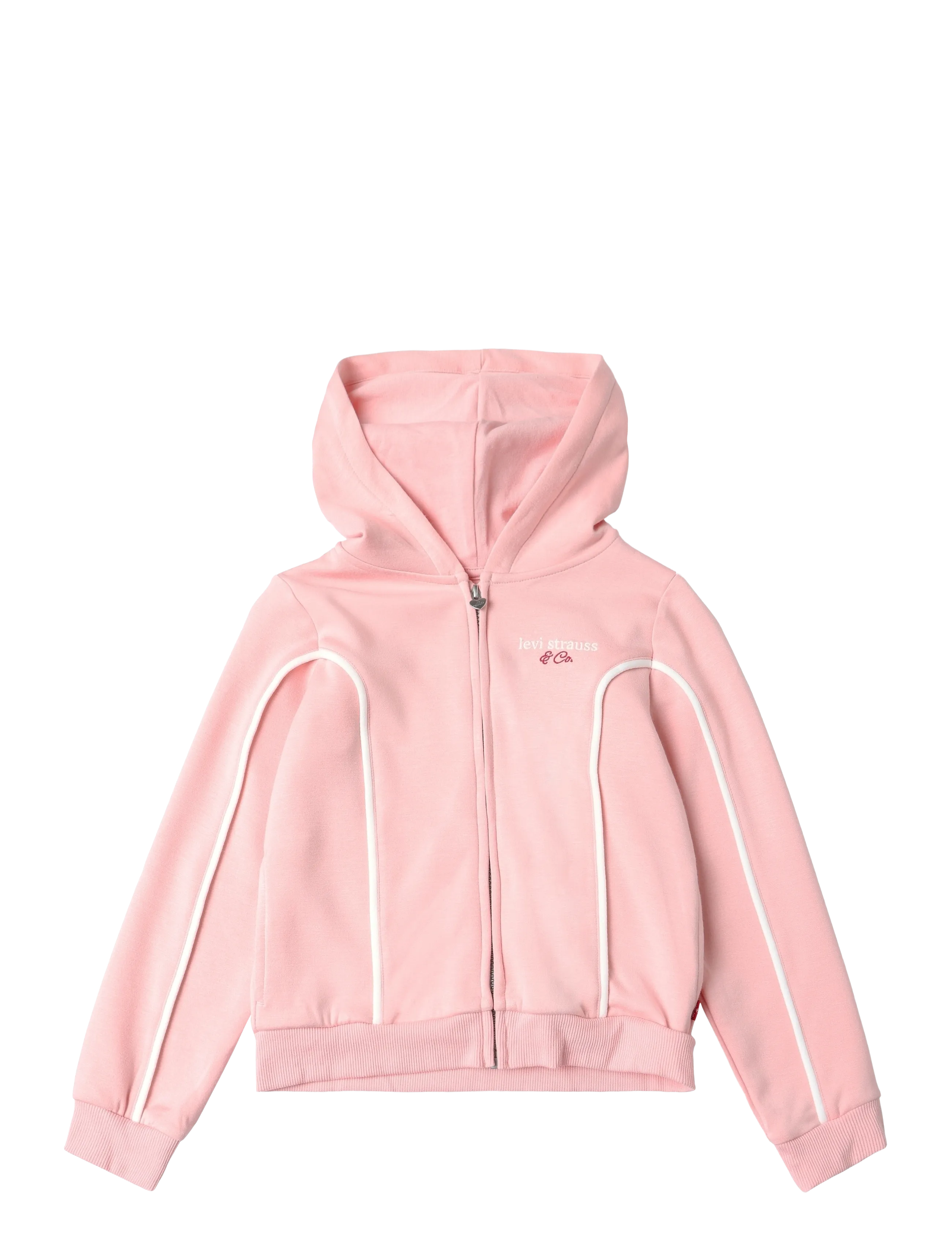 Levi's Zh-Full Zip Hoody, 128, Pink, Jakker & Frakker > Lette Jakker, Børn