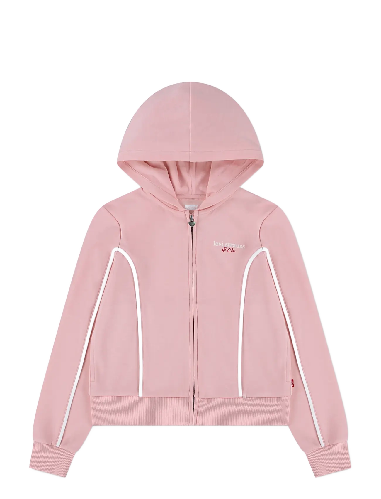 Levi's ZH-FULL ZIP HOODY - Levi's® - POWDER PINK / pink/rose