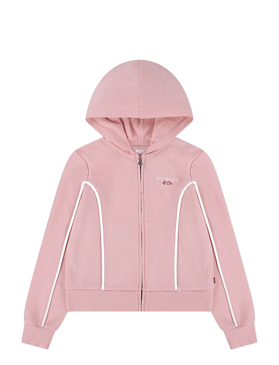 Levi's - ZH-FULL ZIP HOODY - lette jakker - powder pink - 0