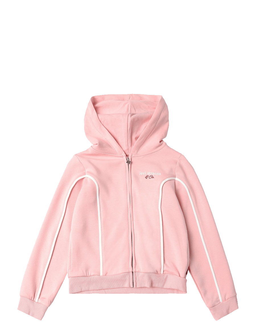 Levi's - ZH-FULL ZIP HOODY - lette jakker - powder pink - 0