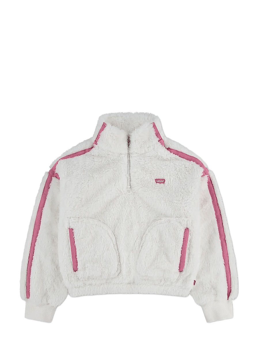Levi's - HZ-1/2 ZIP TOP - sweatshirts - wild rose - 0