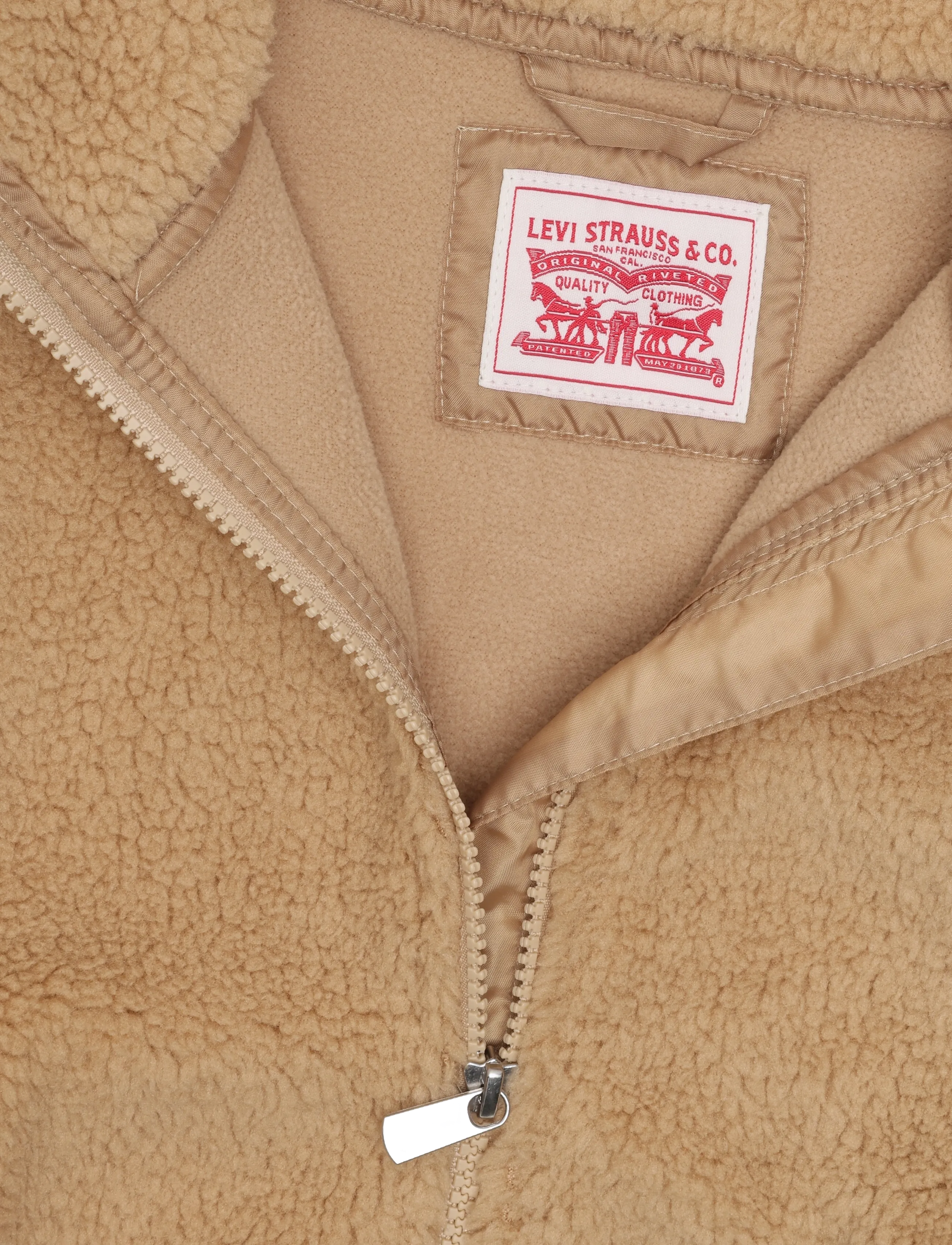 Levi's - LO-LIGHT WEIGHT OUTERWEAR - fleecejacken - curds and whey - 2