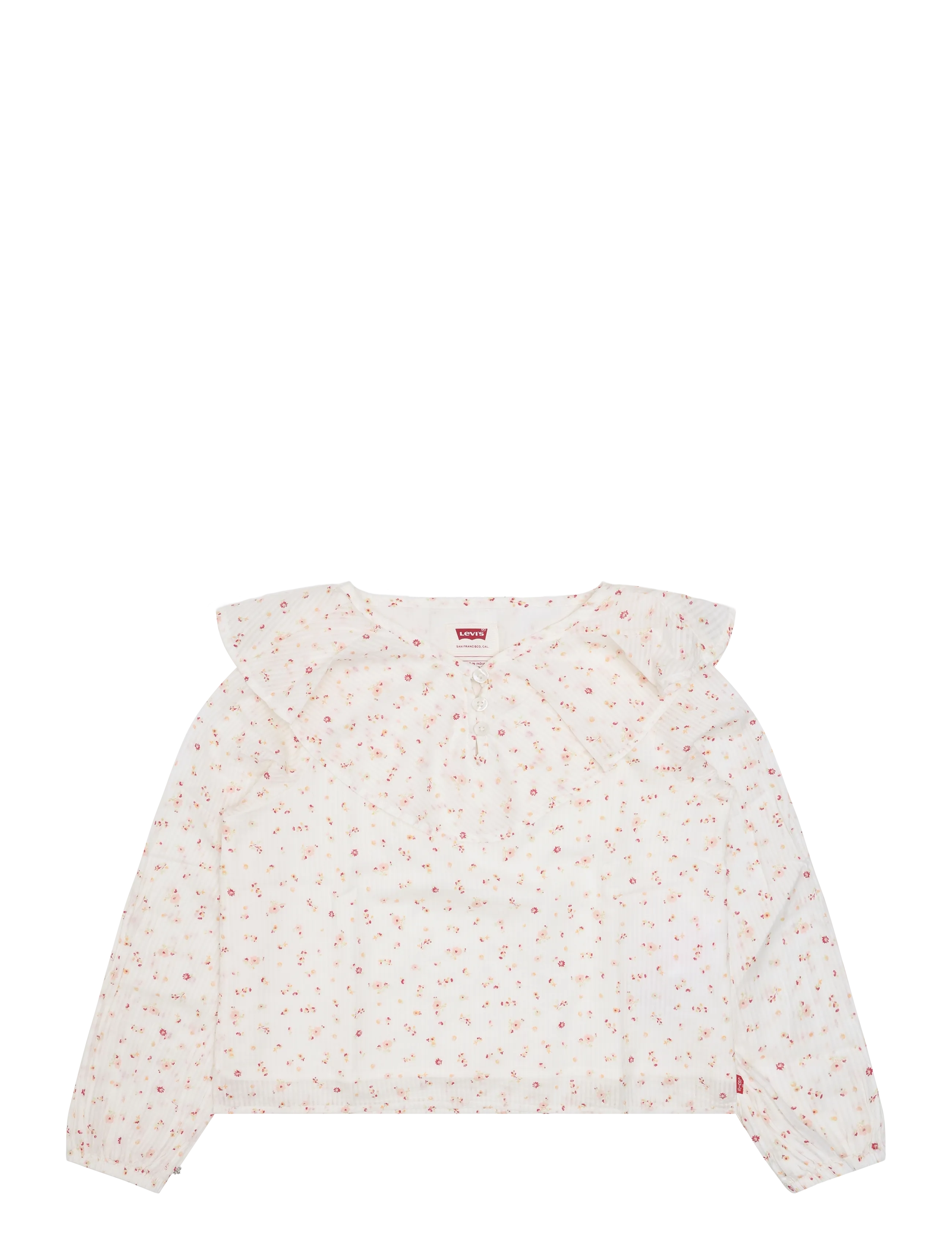 Levi's LW-L/S WOVEN TOP - Blusen & Tuniken - LEVI'S EGRET / cream
