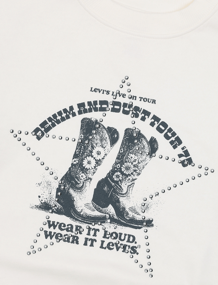 Levi's - FW-CREW - sweatshirts - levi's egret - 2