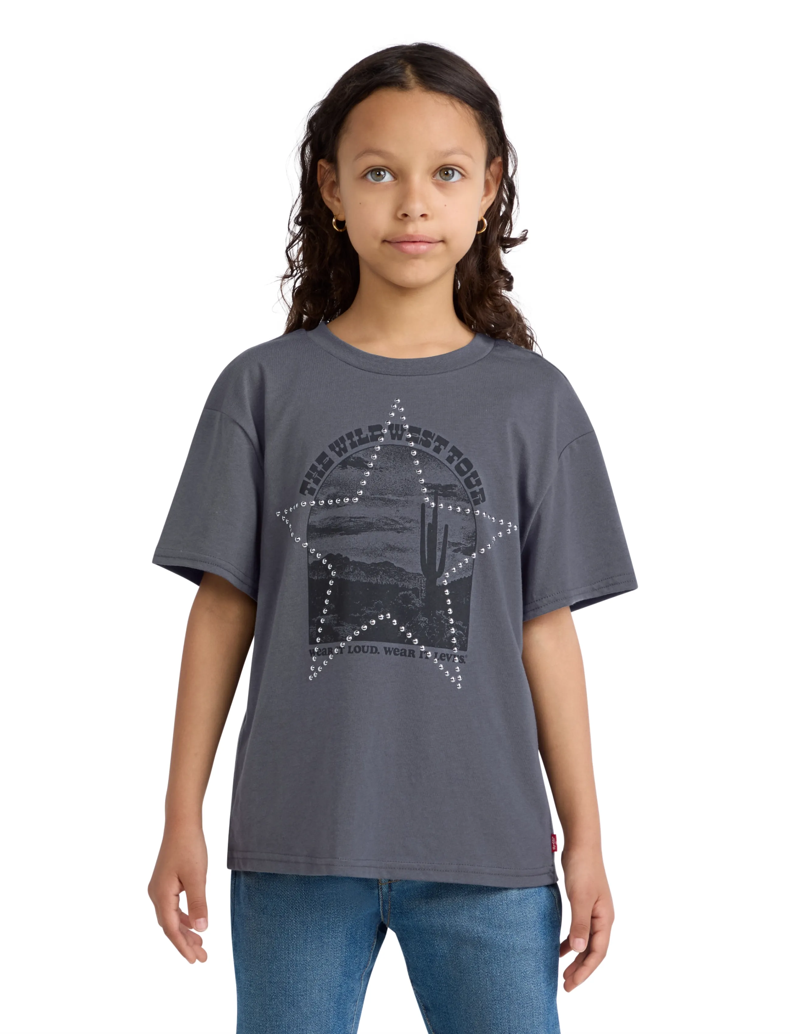 Levi's TE-S/S TEE - T-särgid - MAGNET / grey