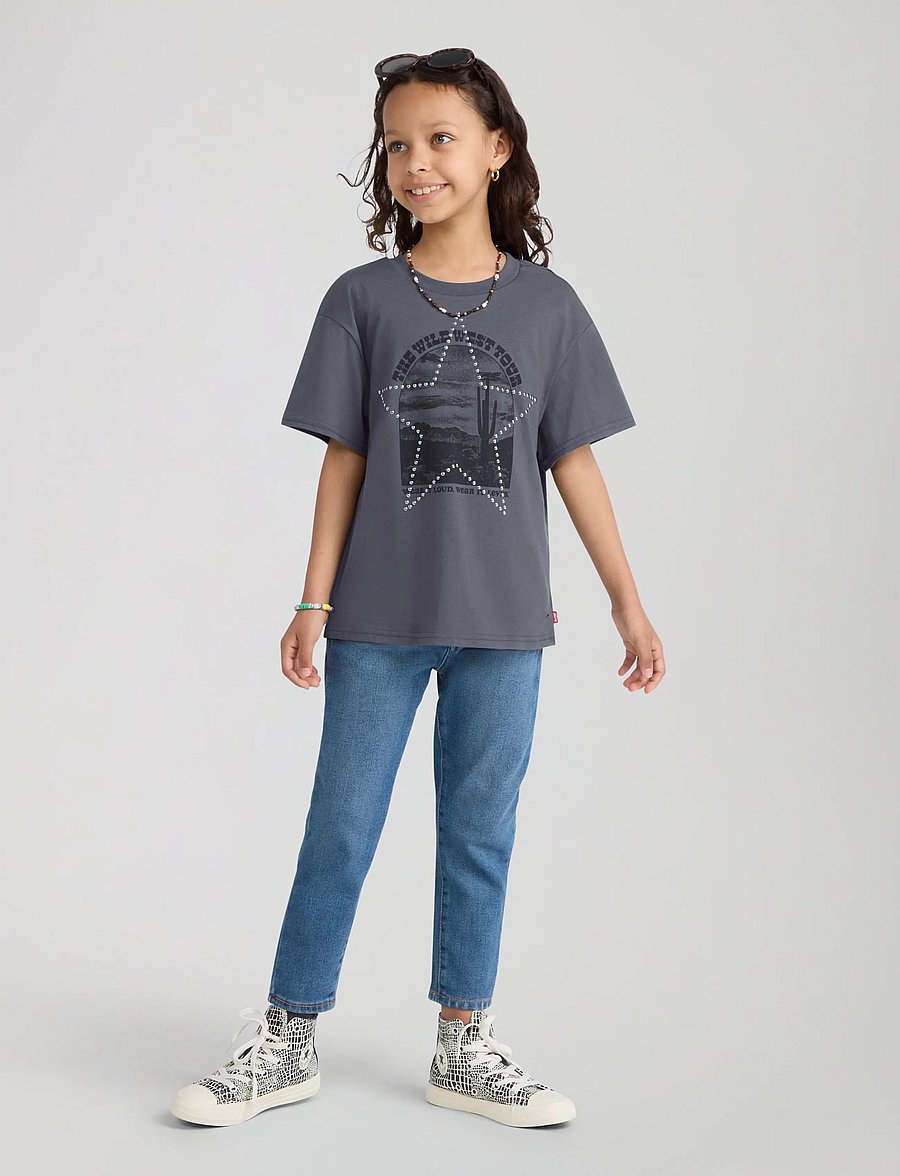 Levi's - TE-S/S TEE - kortærmede t-shirts - magnet - 4