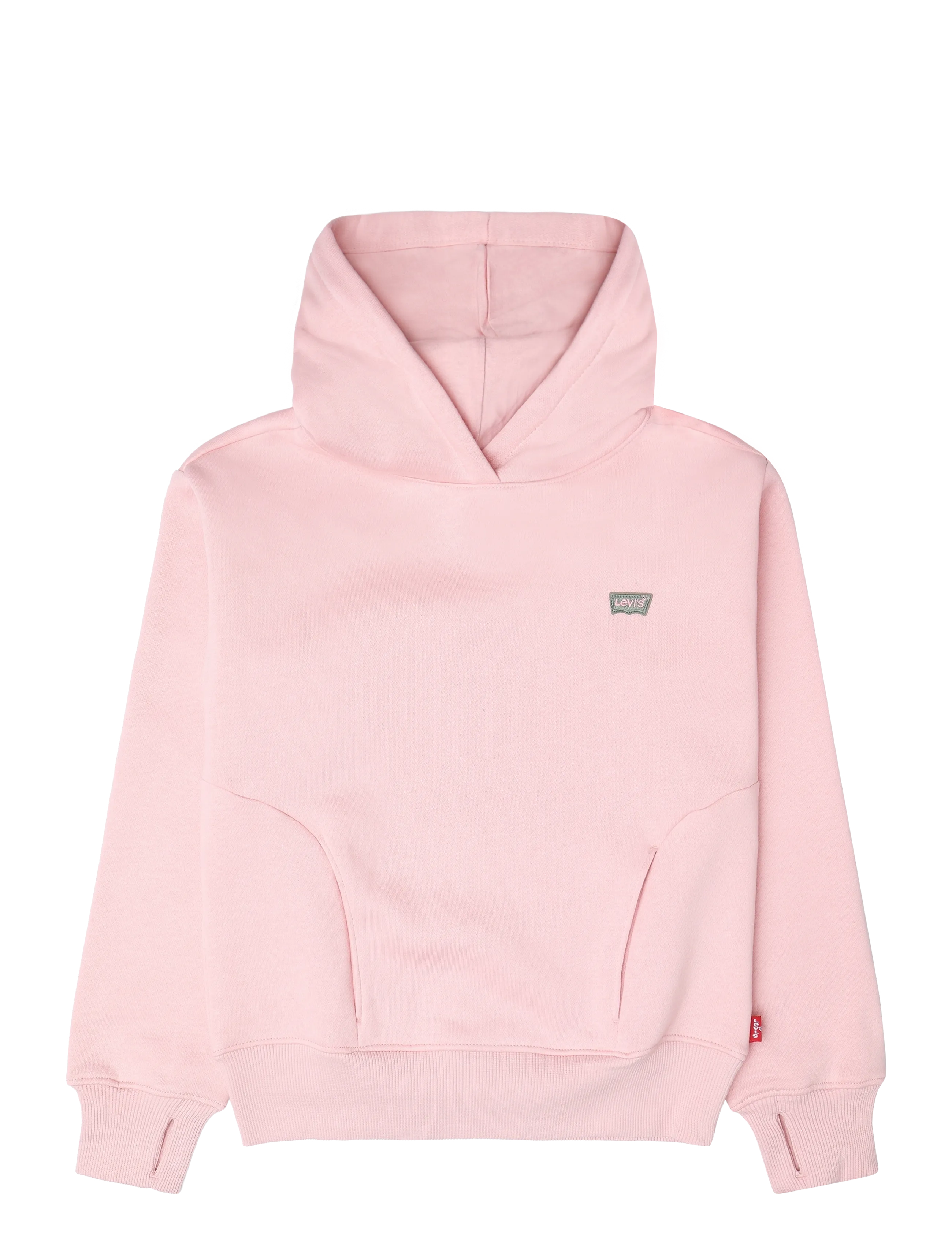 Levi's PO-PULL-OVER HOODY - Clothing - POWDER PINK / pink/rose