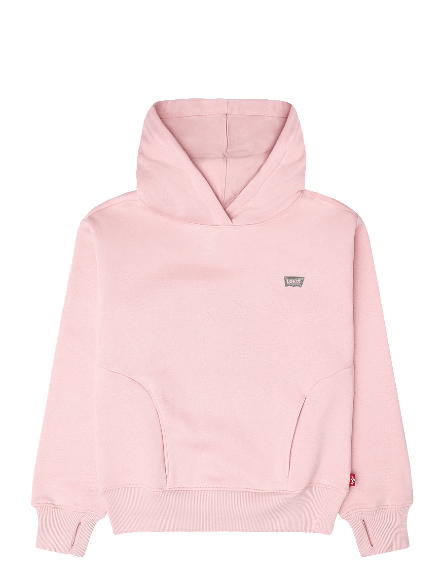 Levi's - PO-PULL-OVER HOODY - hættetrøjer - powder pink - 0