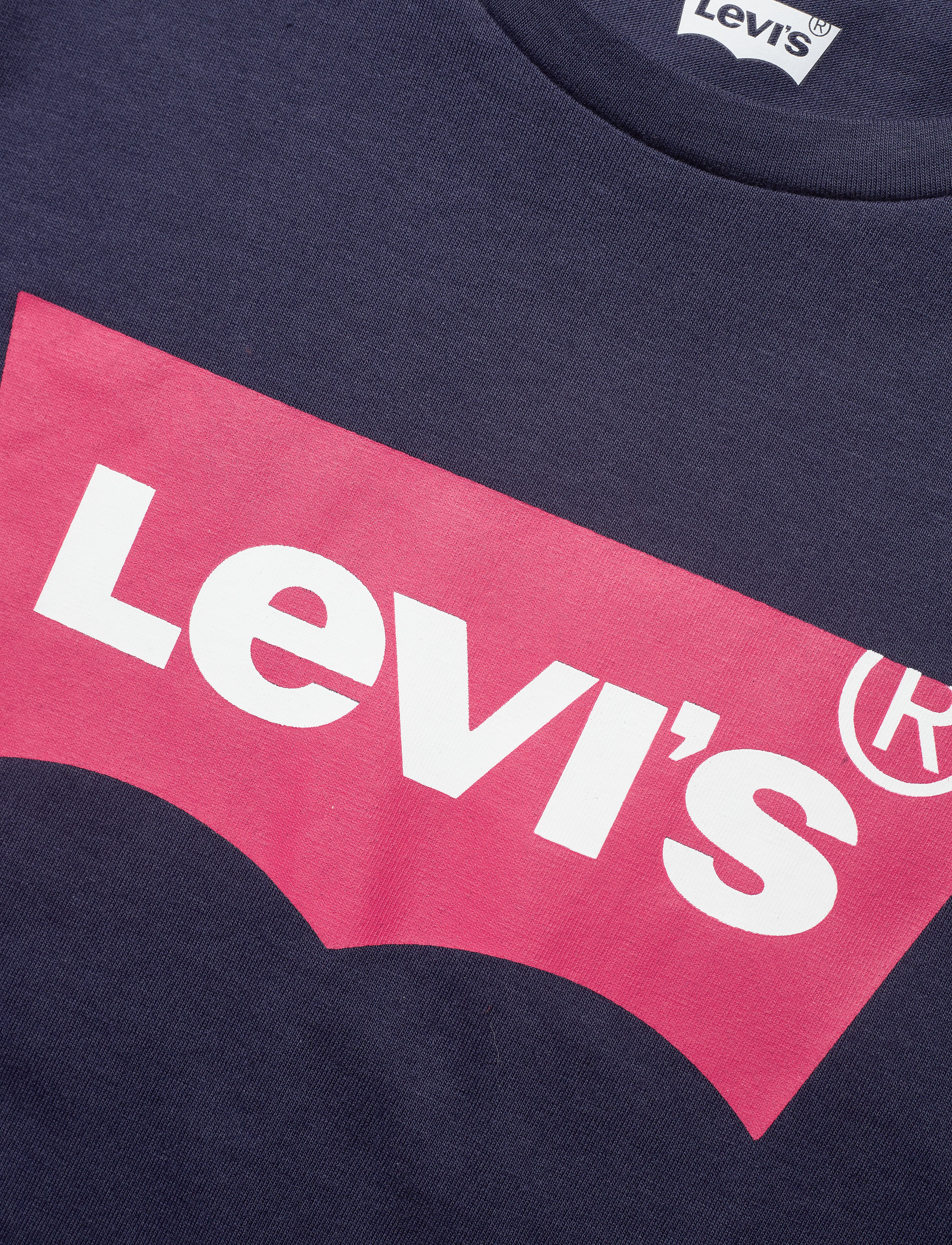 Levi's - SS BATWING TEE - peacoat/tea tree pink - 2