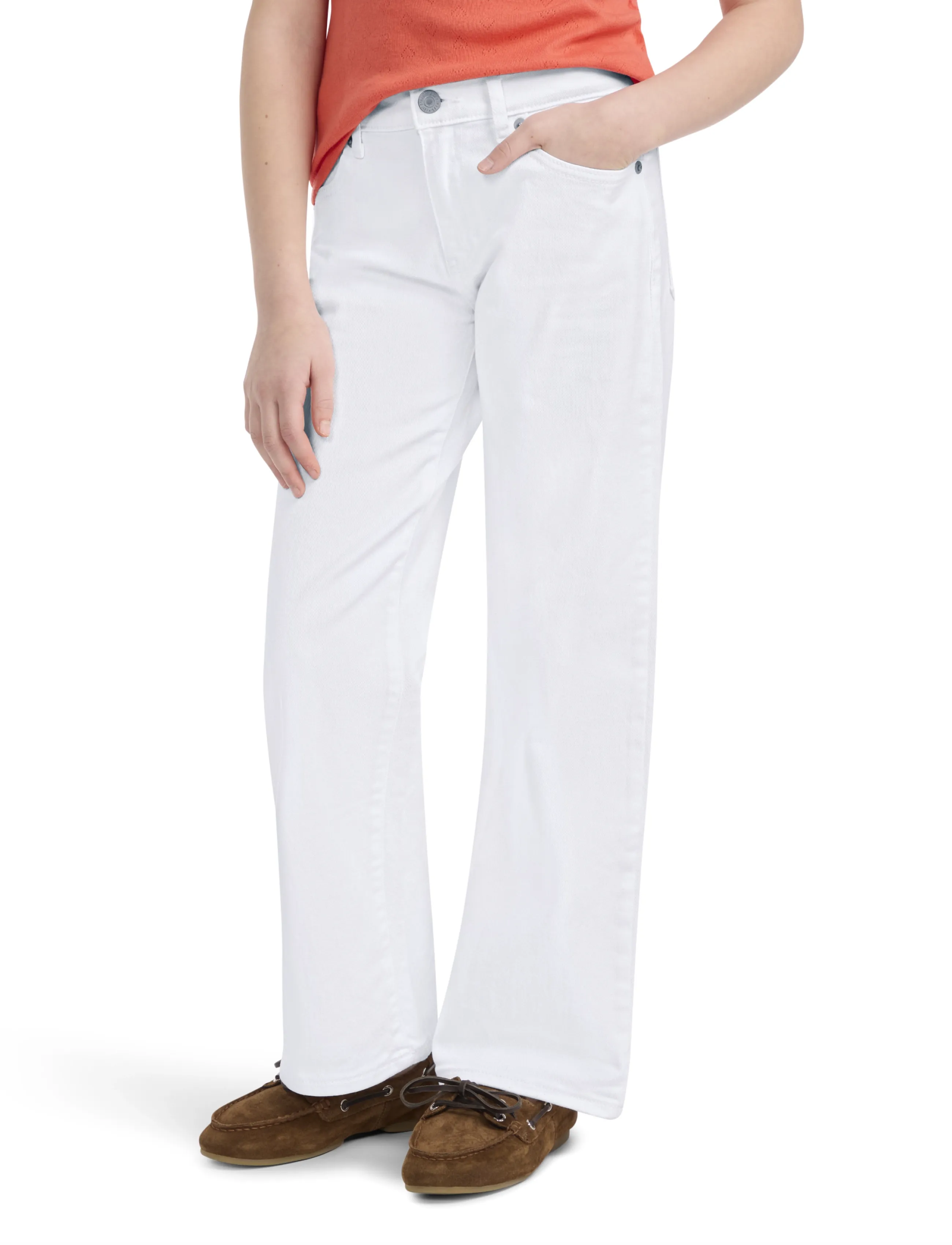Levi's PX-DENIM PANTS - Jeans - BRIGHT WHITE / white