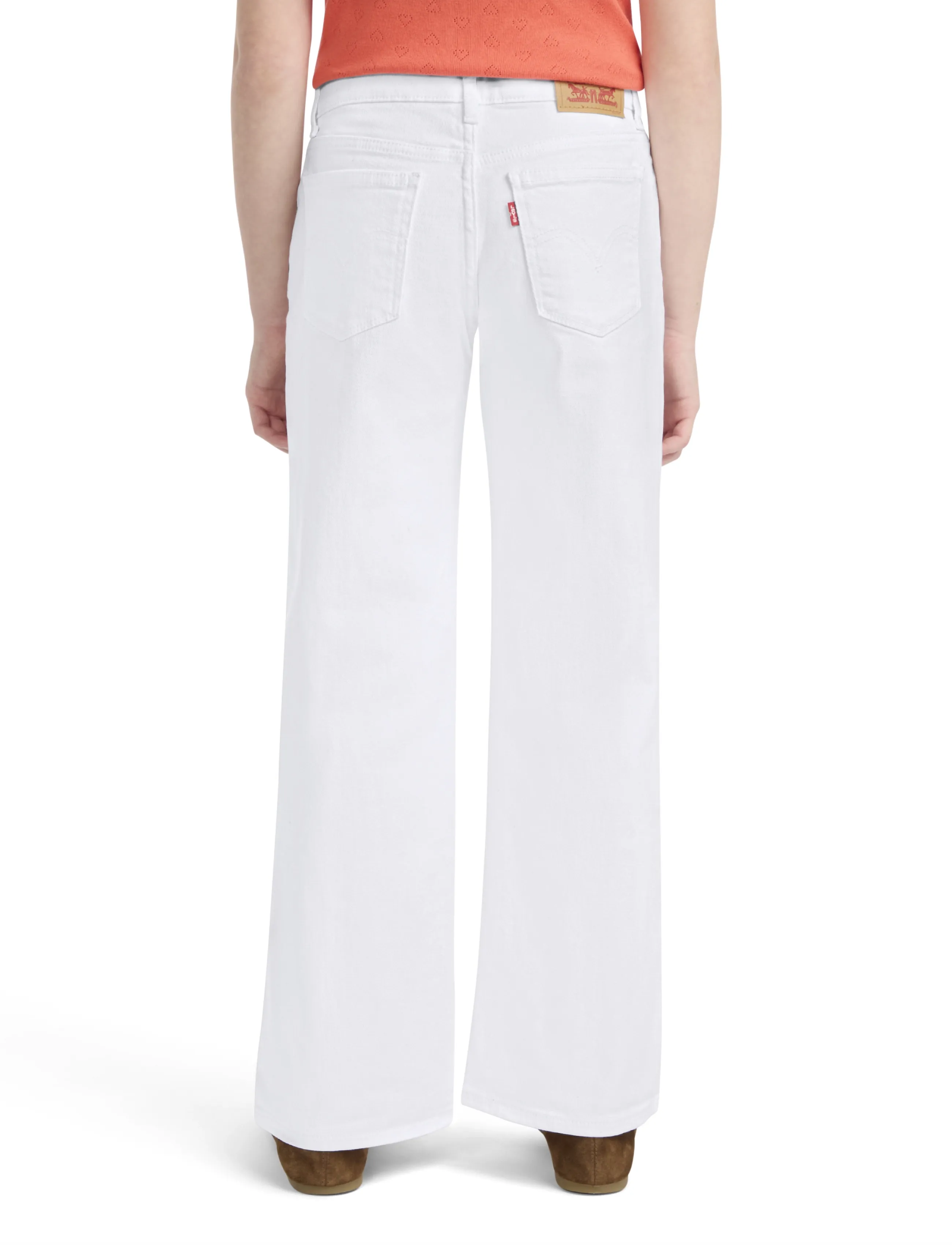 Levi's - PX-DENIM PANTS - hosen mit weitem bein - bright white - 3