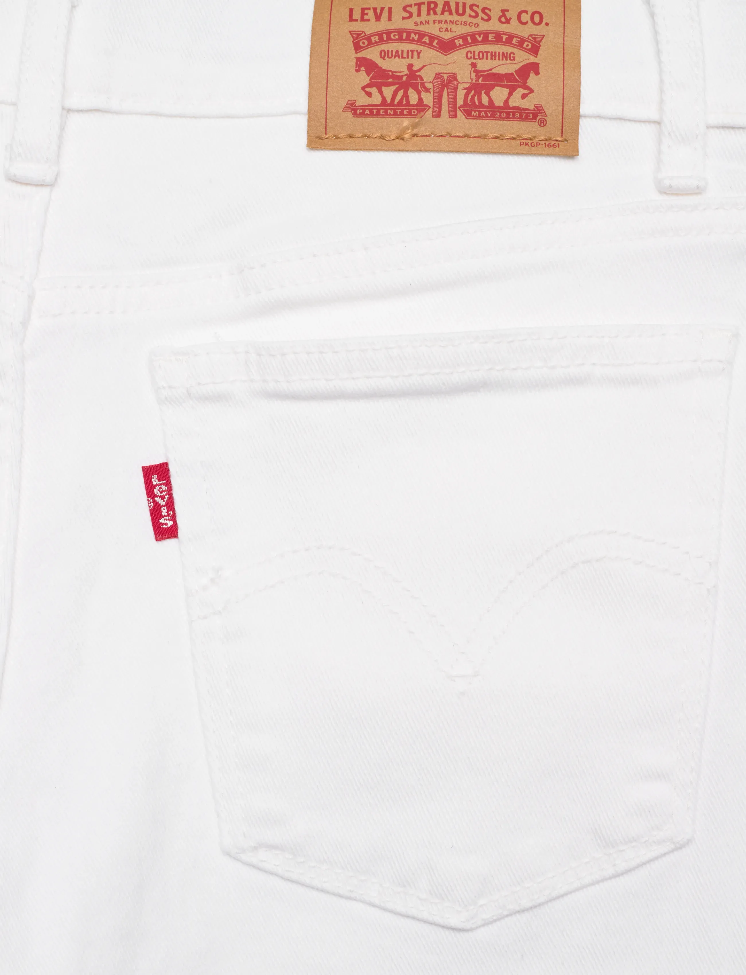 Levi's - PX-DENIM PANTS - vida jeans - bright white - 4