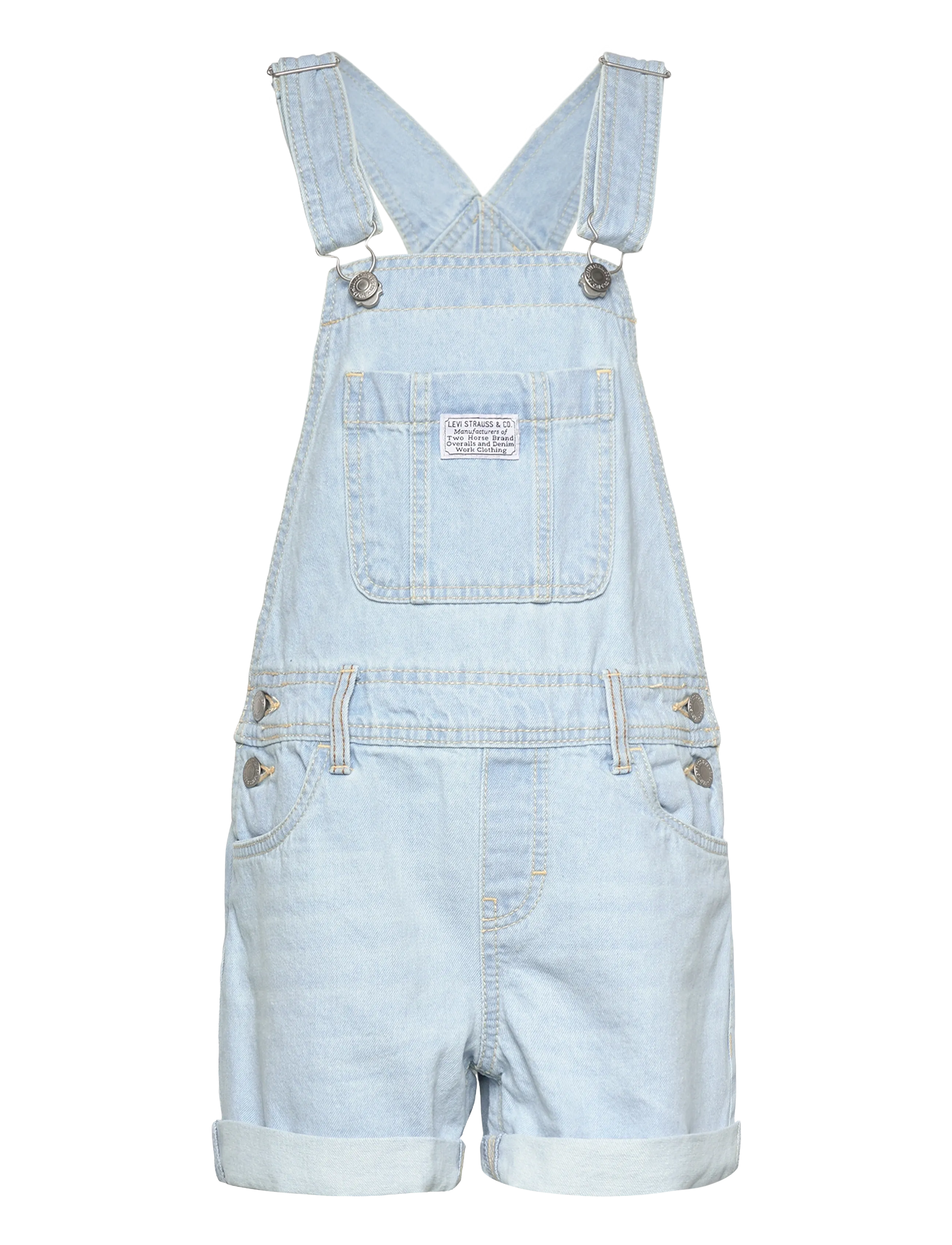 Levi's Levi's® Classic Denim Shortalls - Tunked - WOW ME OVER / blue
