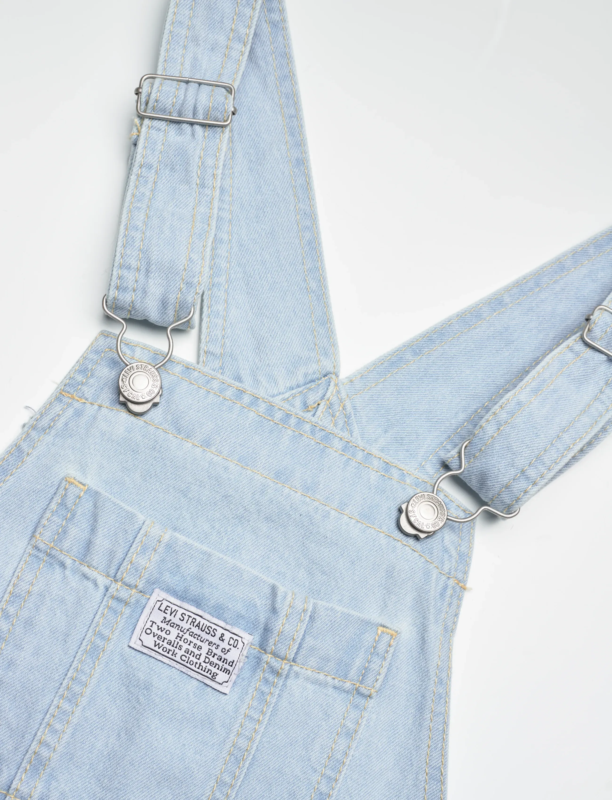 Levi's - Levi's® Classic Denim Shortalls - overalls - wow me over - 2