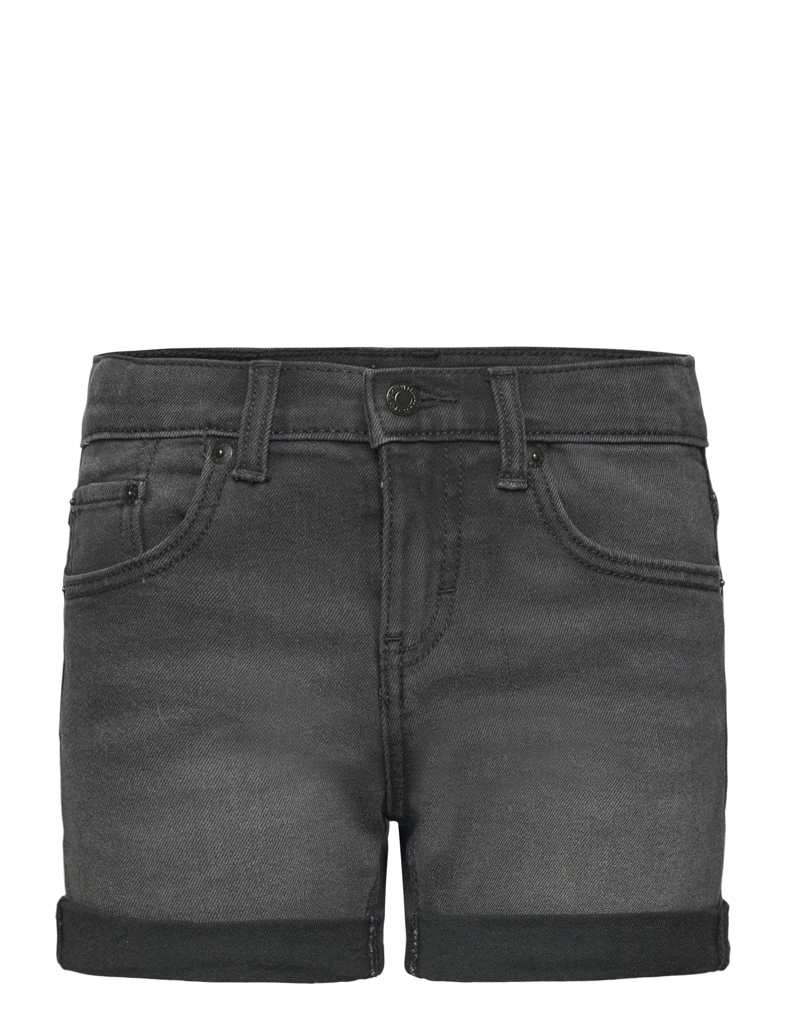 Levi's Girlfriend Shorts, Børn, Girlfriend Denim Shorts, Grå, Str: 158