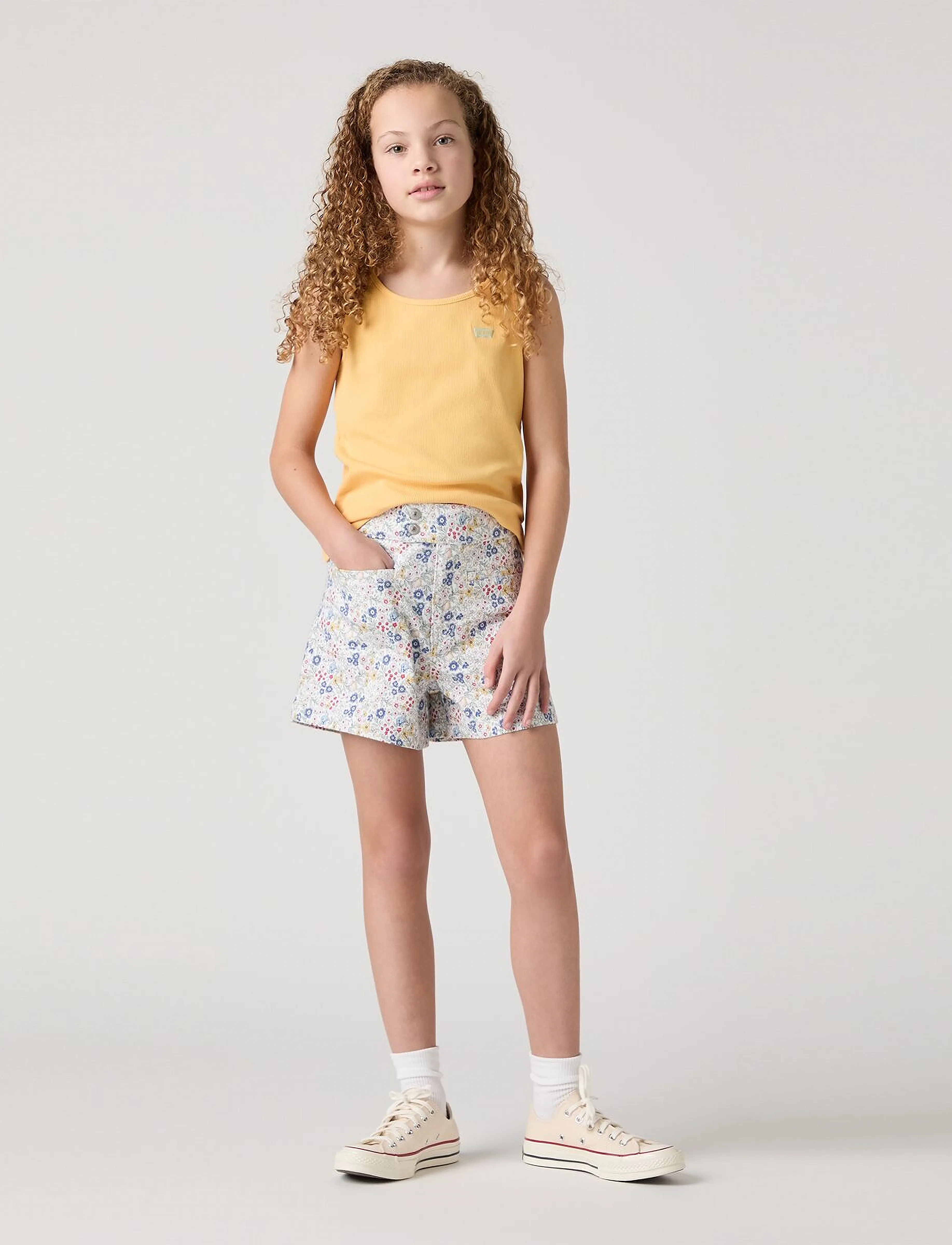 Levi's We-Woven Short, 164, White, Underdele > Shorts, Børn