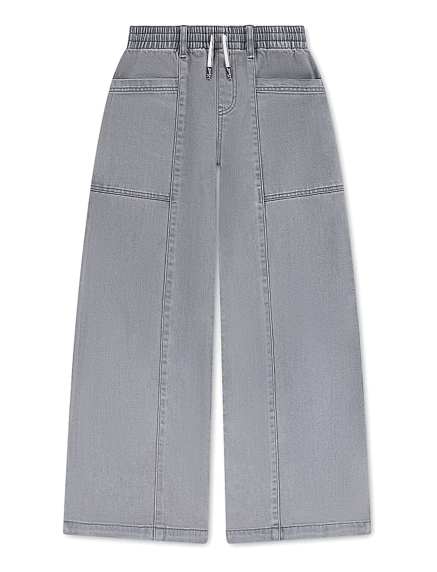 Levi's - Levi's® 94' High Rise Wide Baggy Pull On Pants - hosen mit weitem bein - graphite pencil - 1