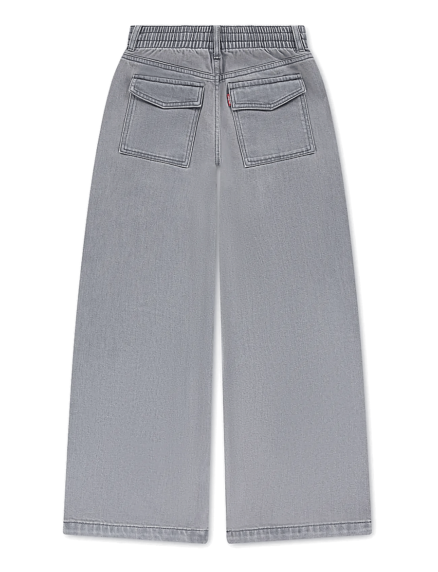 Levi's - Levi's® 94' High Rise Wide Baggy Pull On Pants - hosen mit weitem bein - graphite pencil - 2