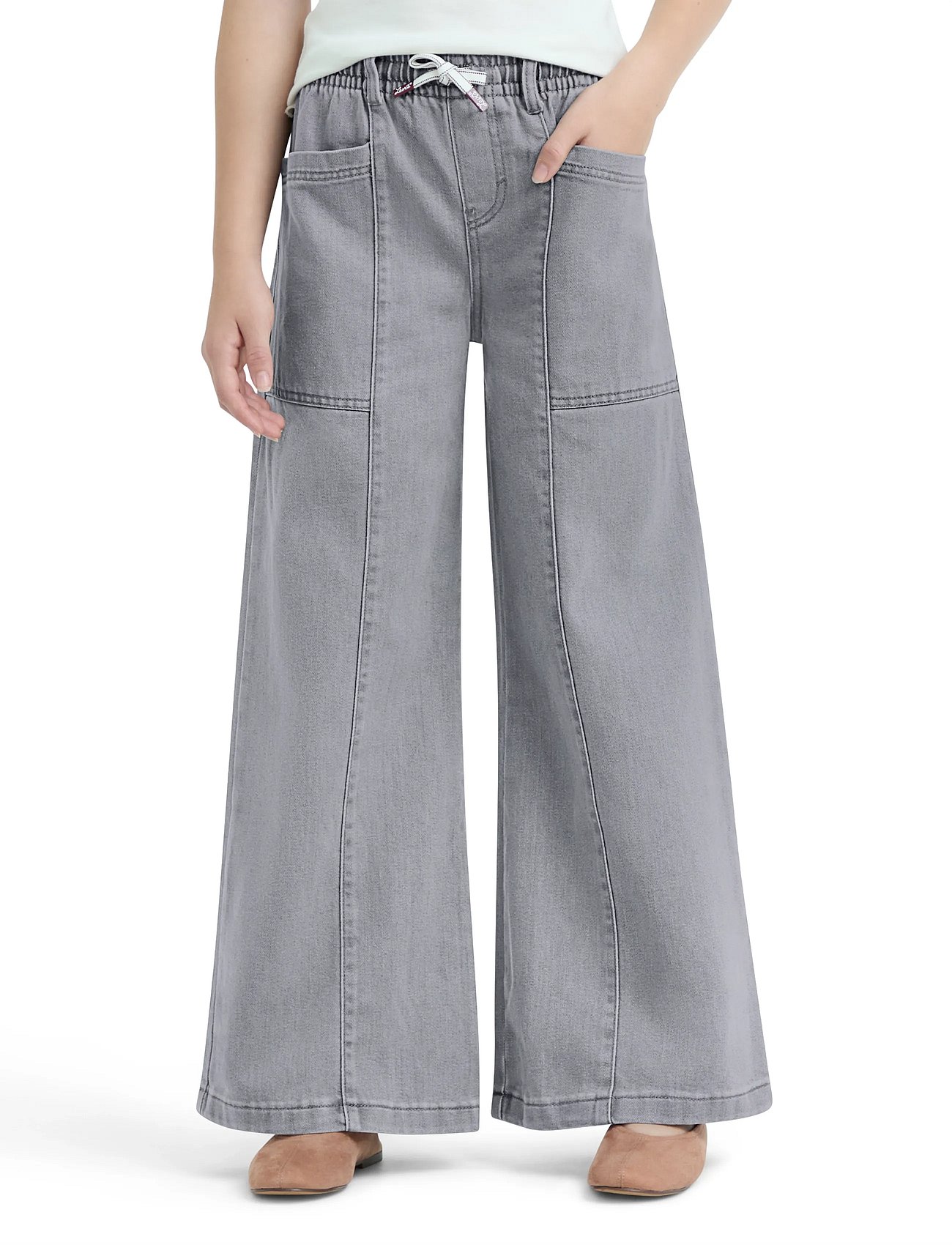 Levi's® 94' High Rise Wide Baggy Pull On Pants - GRAPHITE PENCIL