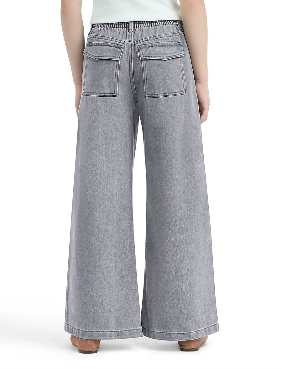 Levi's - Levi's® 94' High Rise Wide Baggy Pull On Pants - laiad teksad - graphite pencil - 3