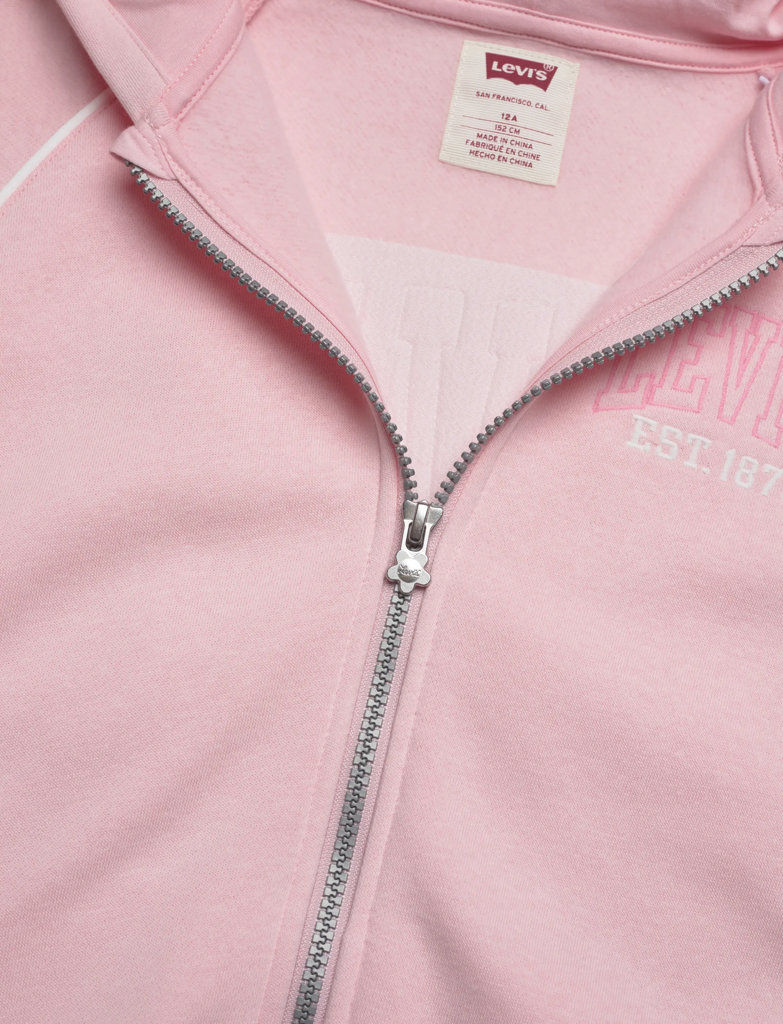 Levi's - Levi's® Collegiate Zipped Hoodie - crystal rose - 2