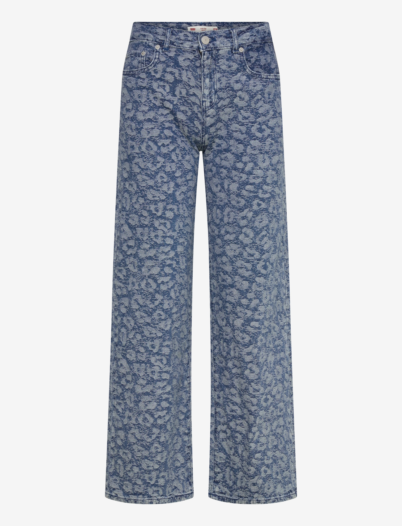 Levi's LVG JACQUARD HIGH RISE BAGGY - Jeans - BLUE / blue