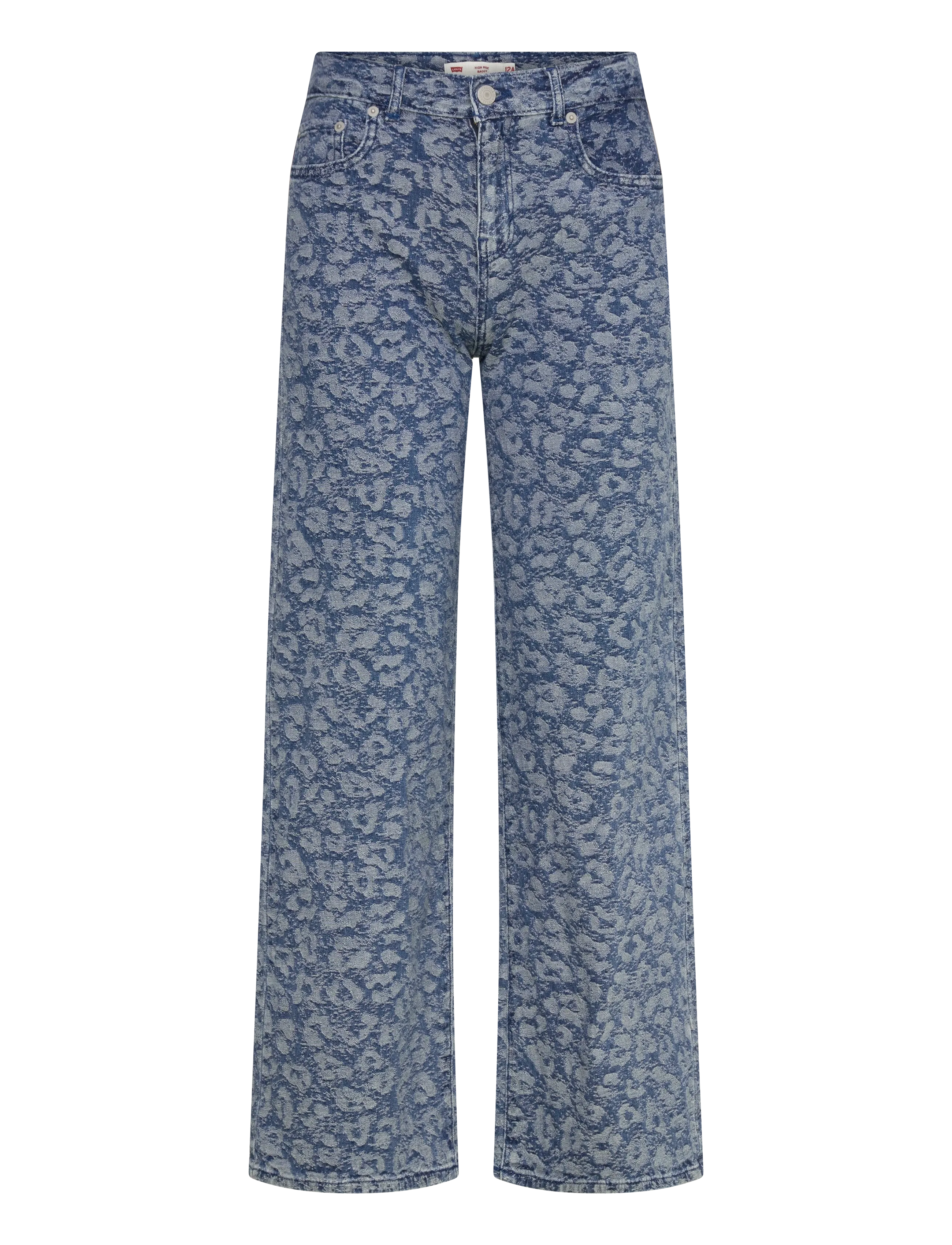Levi's LVG JACQUARD HIGH RISE BAGGY - 4 for 3 - BLUE / blue