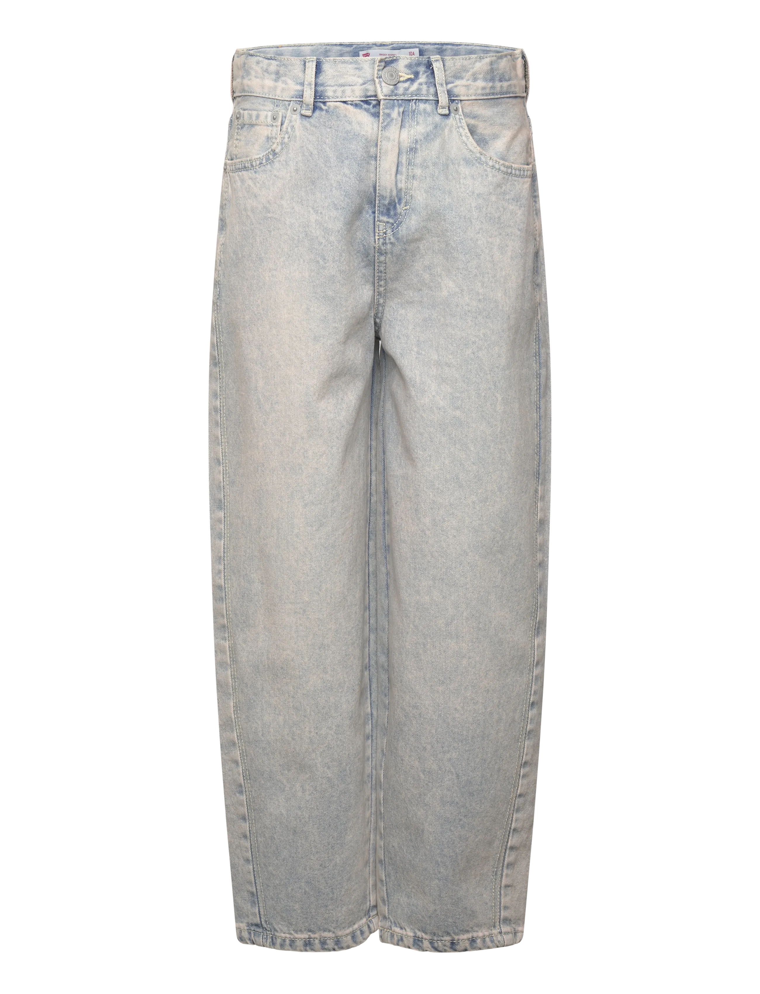 Levi's Levi's® High Rise Baggy Barrel Jeans - Riided - PEACHY W/O DESTRUCTION / blue