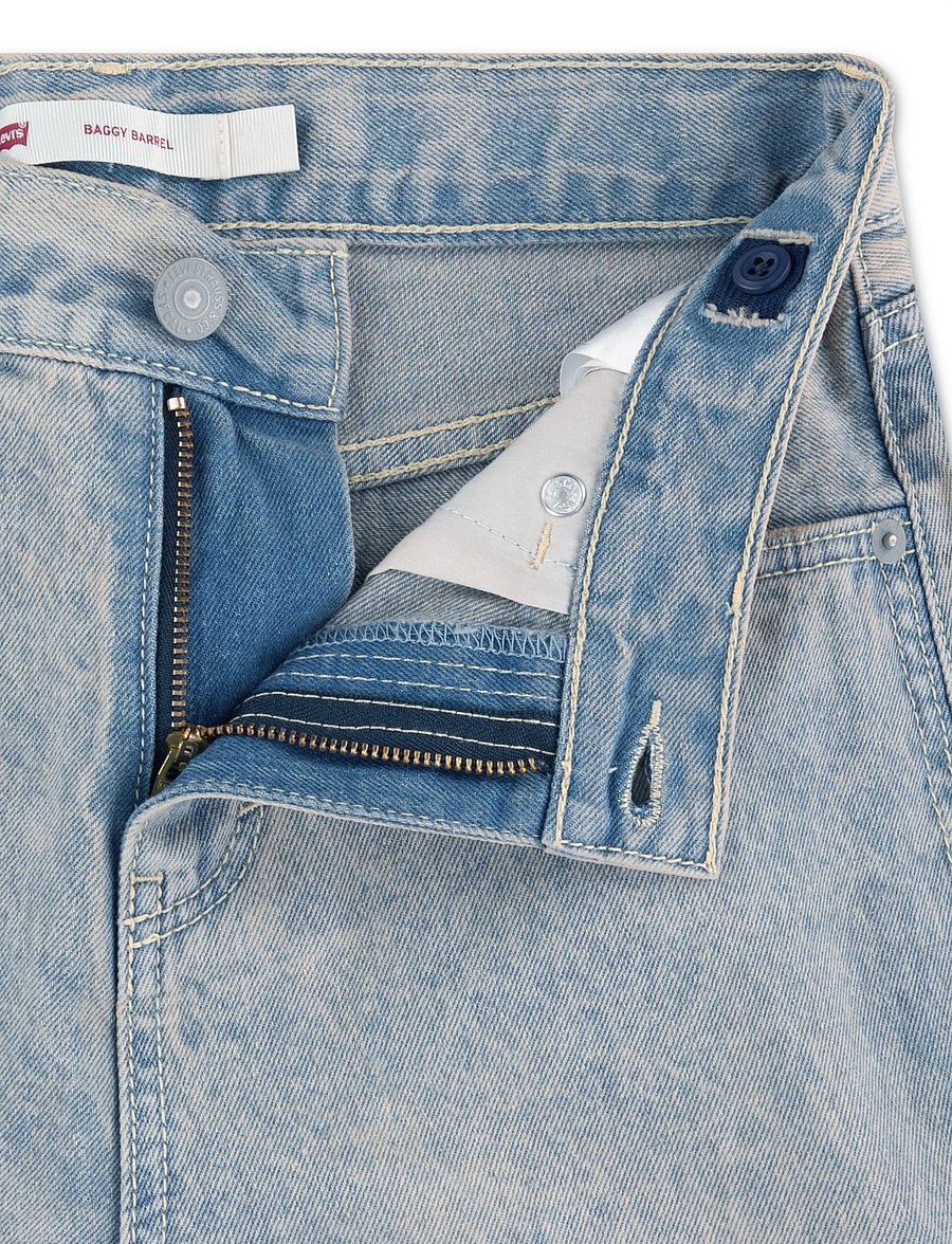Levi's - Levi's® High Rise Baggy Barrel Jeans - loose jeans - peachy w/o destruction - 3