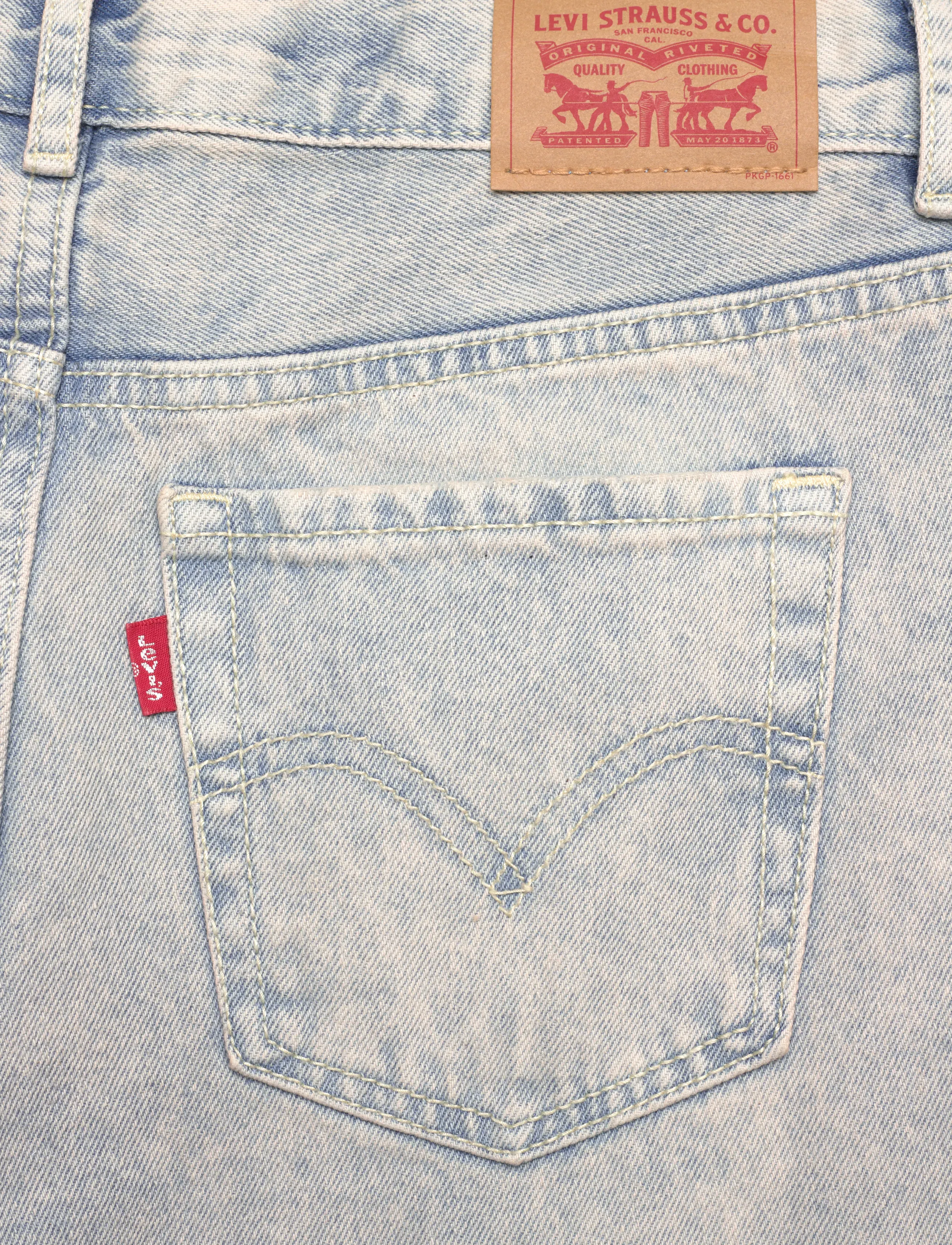 Levi's - Levi's® High Rise Baggy Barrel Jeans - loose jeans - peachy w/o destruction - 4