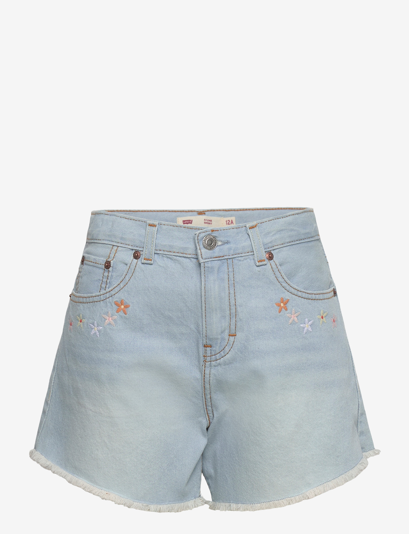 Levi's - Levi's® Crochet Applique A-Line Shorts - denimshorts - wow me over - 0