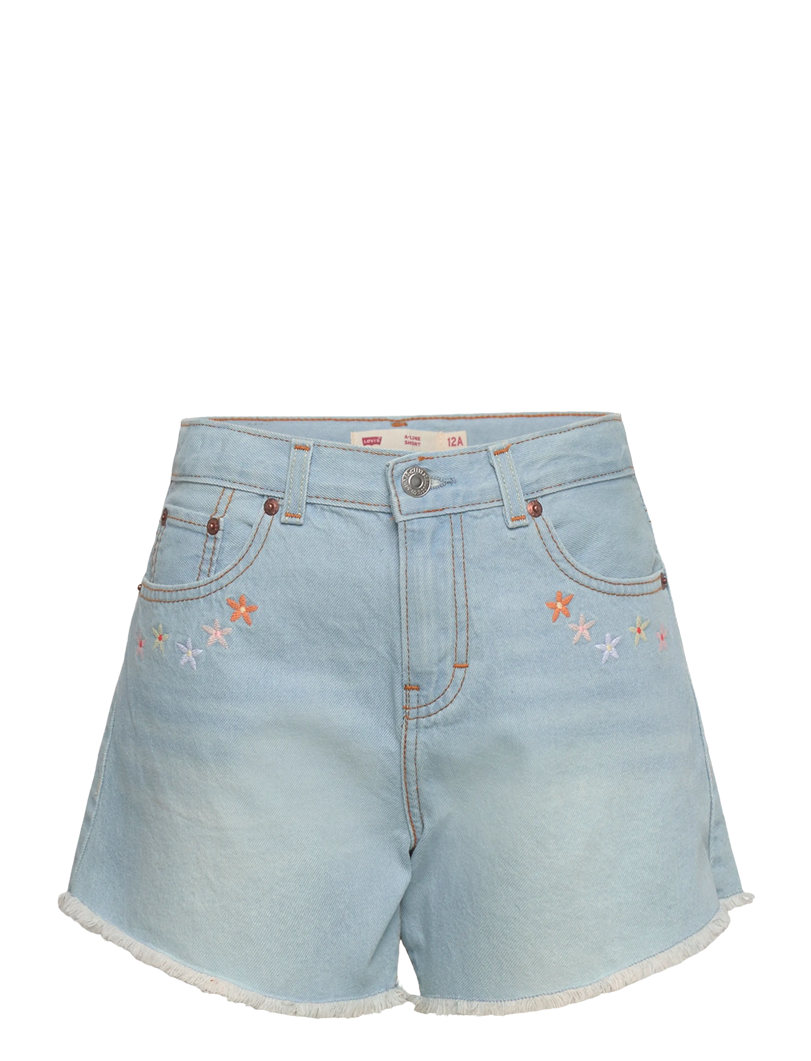 Levi's Levi's® Crochet Applique A-Line Shorts - Hosen - WOW ME OVER / blue