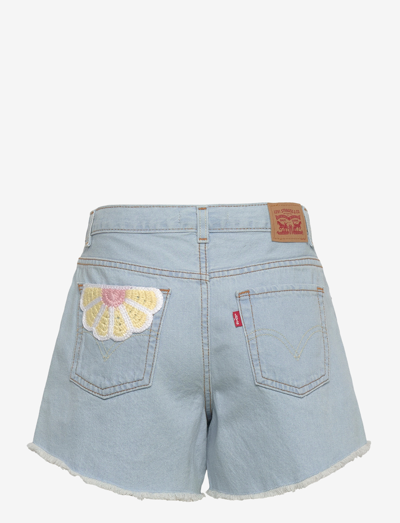 Levi's - Levi's® Crochet Applique A-Line Shorts - denimshorts - wow me over - 1