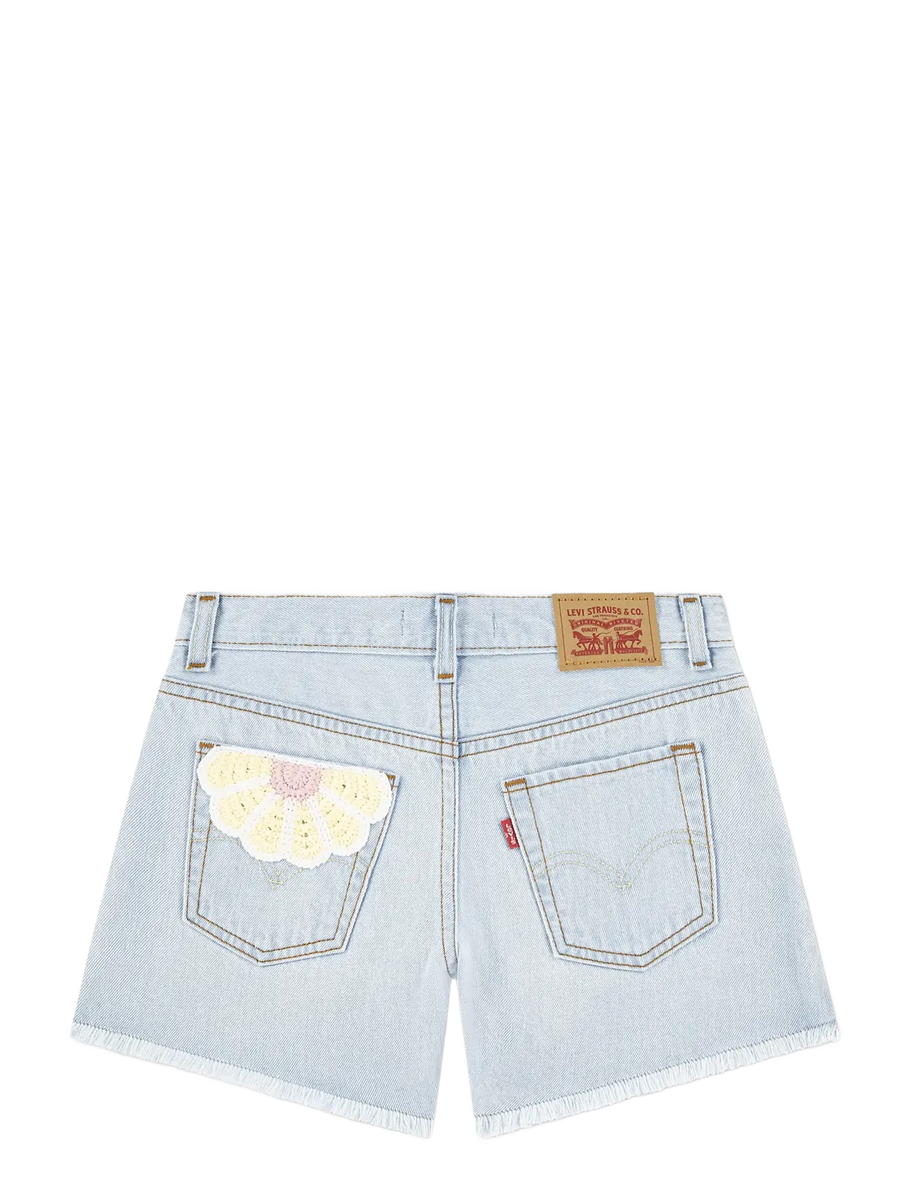 Levi's - Levi's® Crochet Applique A-Line Shorts - jeansshorts - wow me over - 2