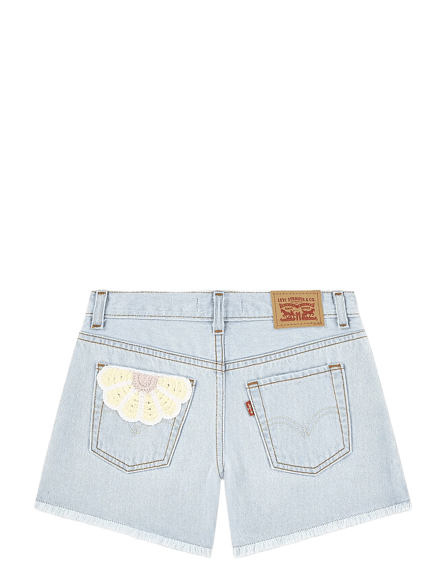 Levi's - Levi's® Crochet Applique A-Line Shorts - lühikesed teksapüksid - wow me over - 2