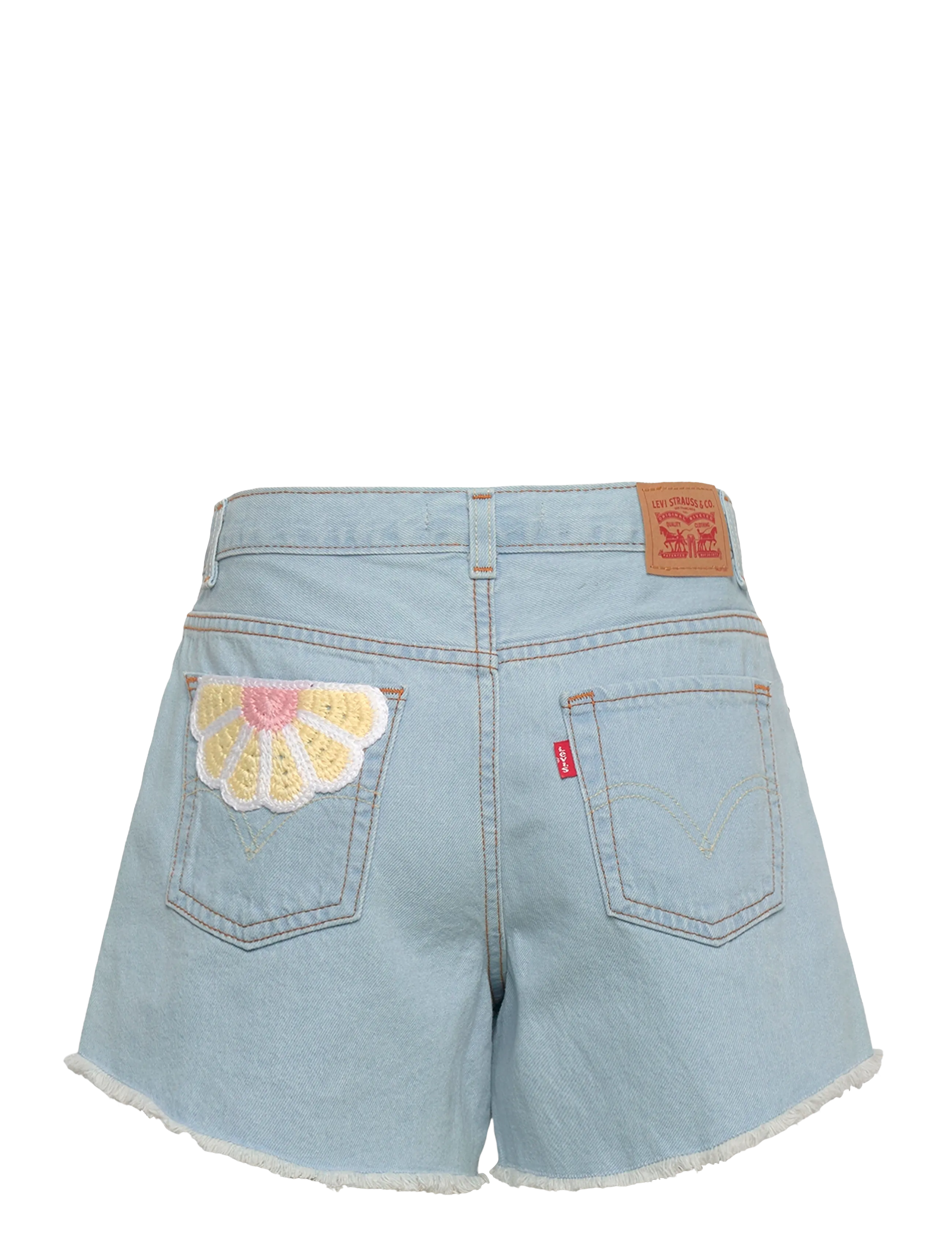 Levi's - Levi's® Crochet Applique A-Line Shorts - jeansshorts - wow me over - 1