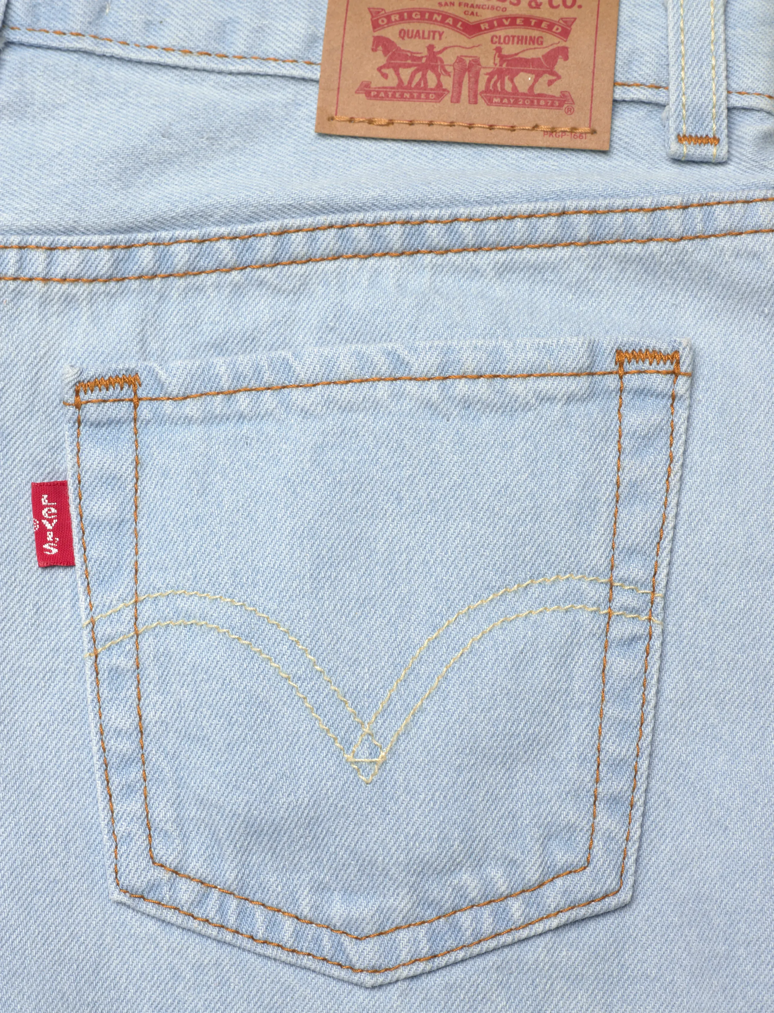Levi's - Levi's® Crochet Applique A-Line Shorts - jeansshorts - wow me over - 4