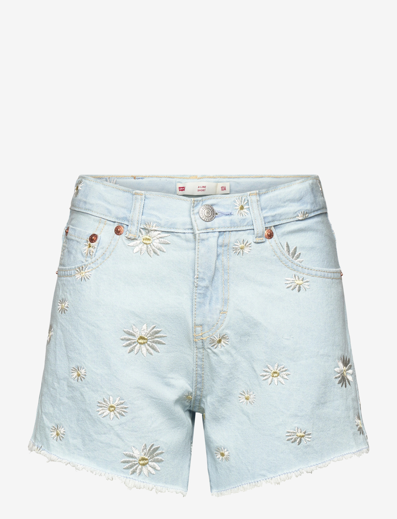 Levi's - Levi's® Daisy Denim A-Line Shorts - korte jeansbroeken - light sugar - 0