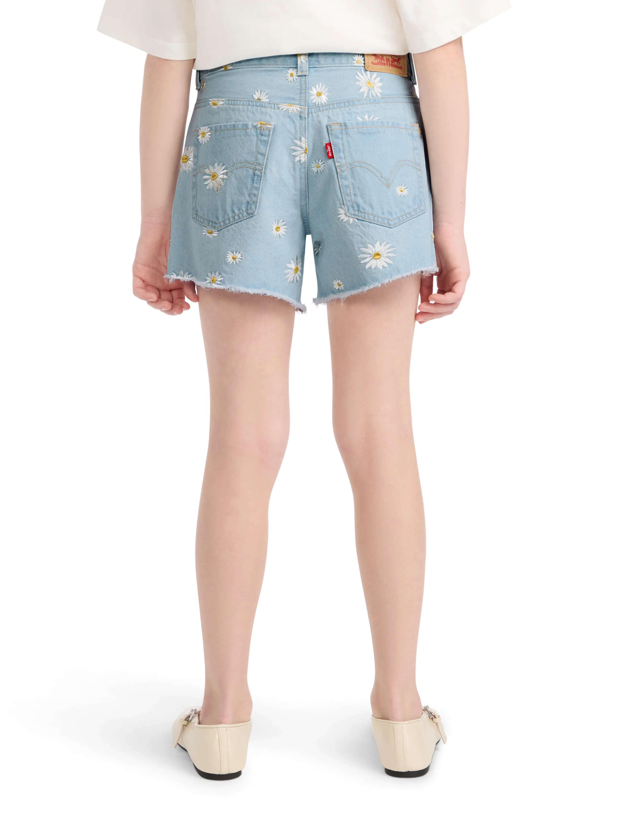 Levi's - Levi's® Daisy Denim A-Line Shorts - denimshorts - light sugar - 3