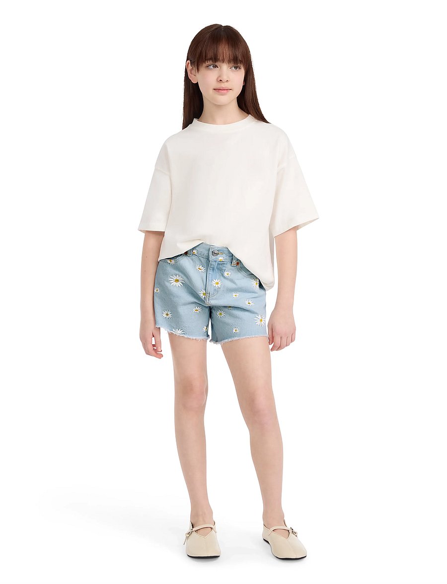 Levi's - Levi's® Daisy Denim A-Line Shorts - jeansshorts - light sugar - 4