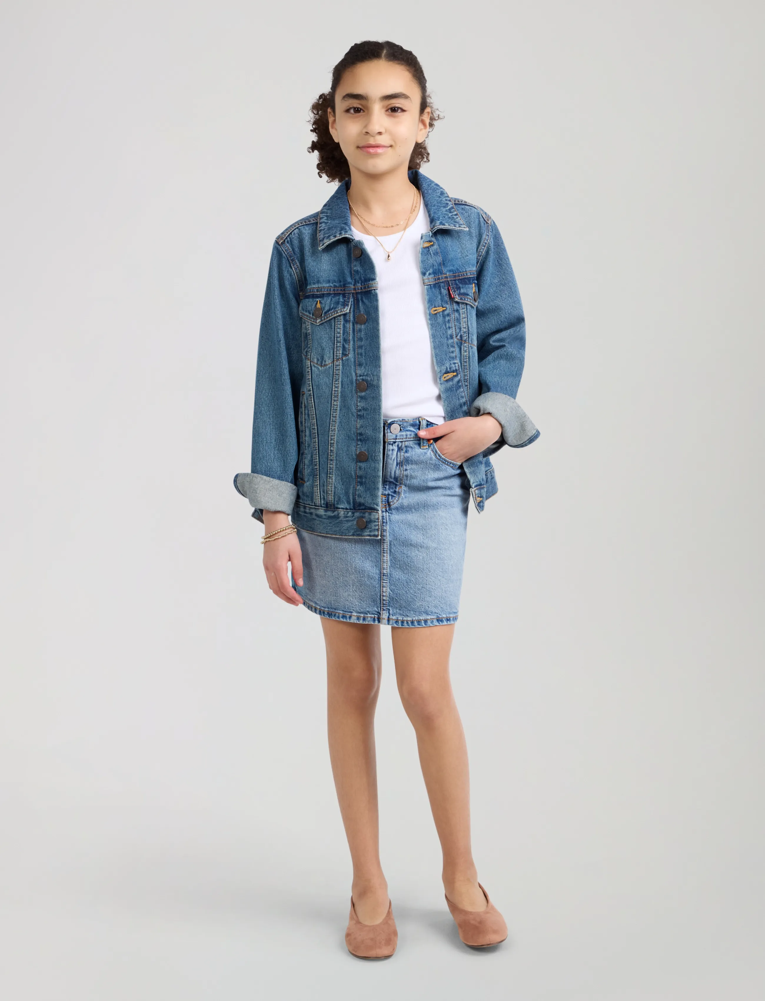 Levi's - Levi's® Icon Skirt - kurze röcke - coastal drift - 4